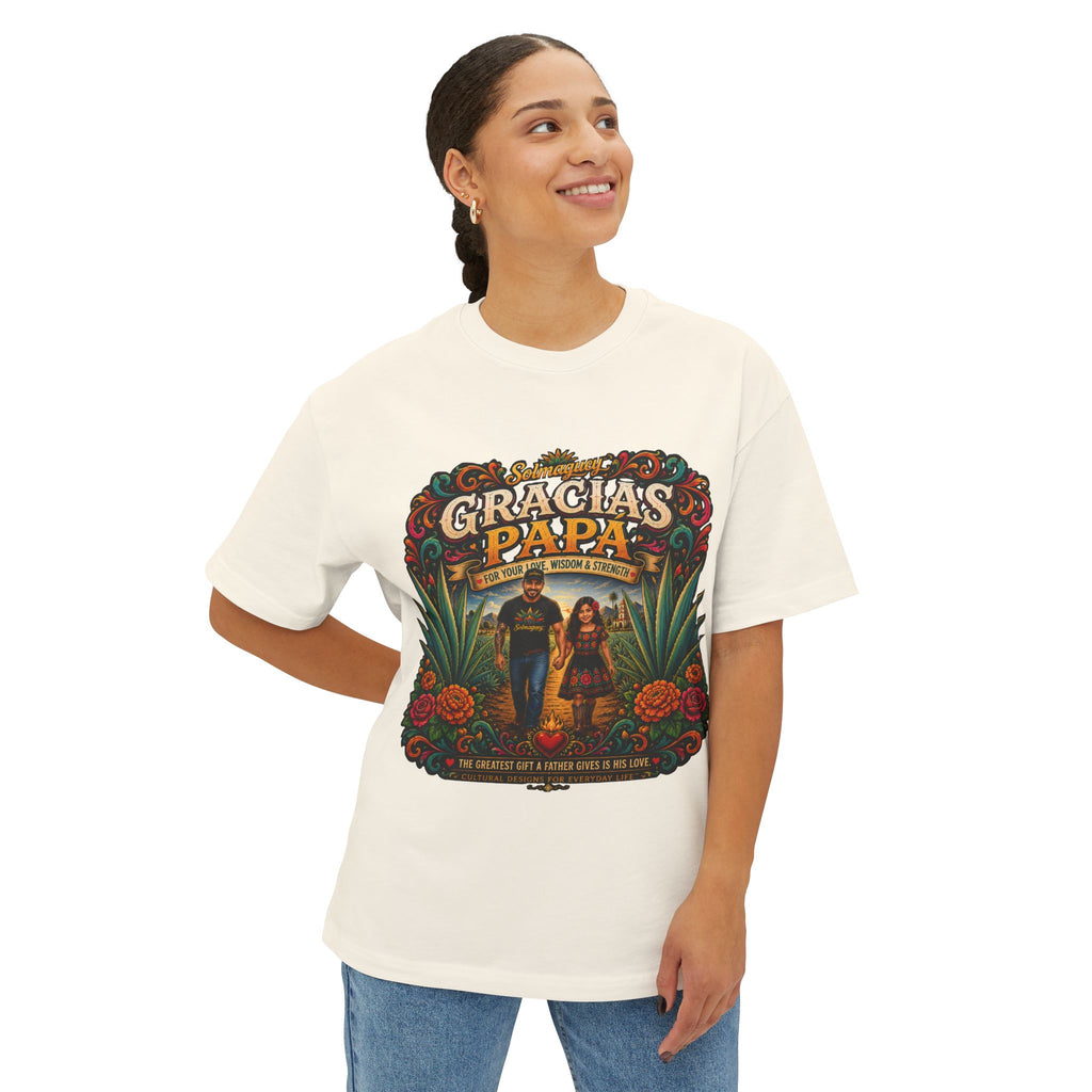 Gracias Papá Graphic Tee — Father & Daughter Tribute Shirt | Solmaguey™