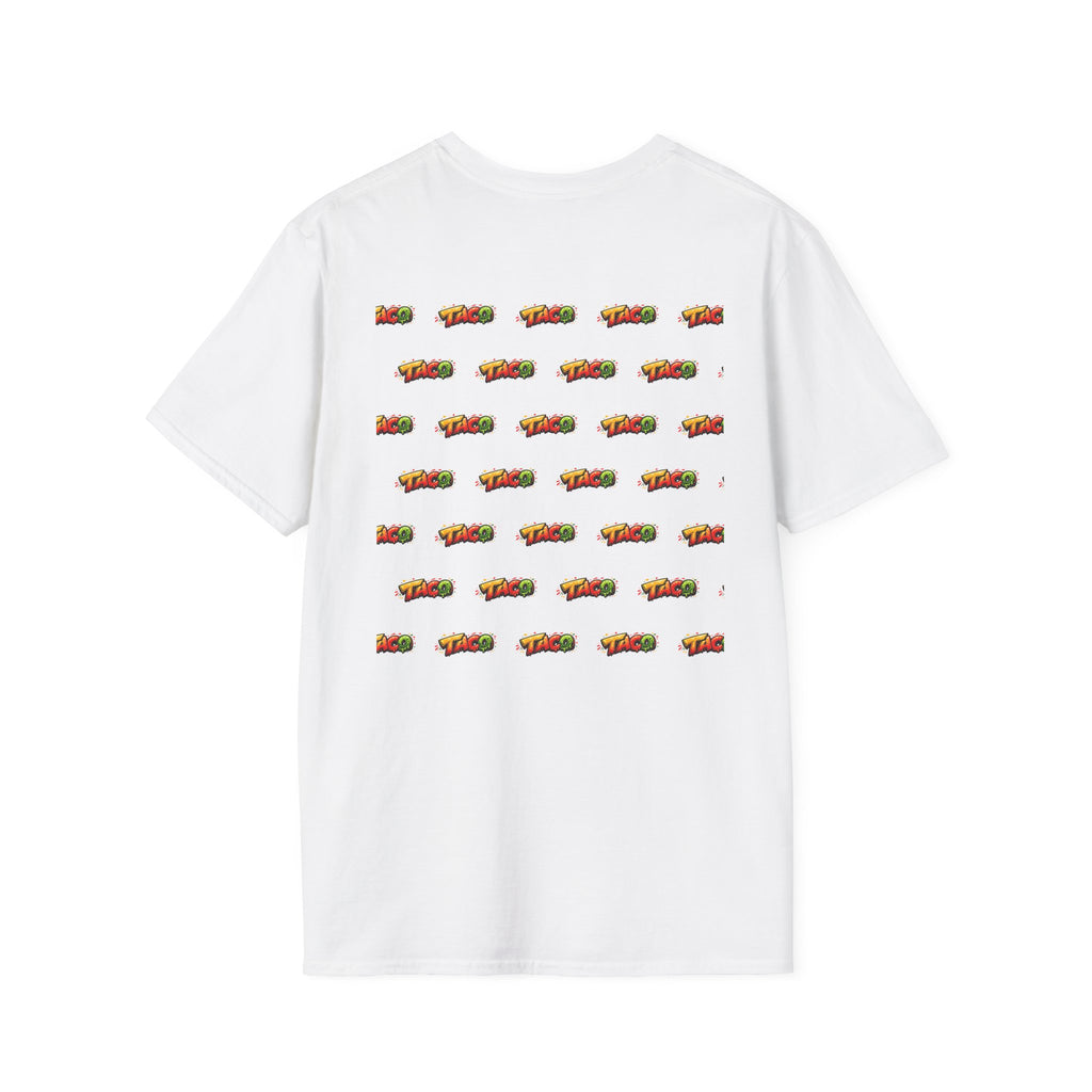 Taco Graphic T-Shirt — Fun Taco Pattern Tee