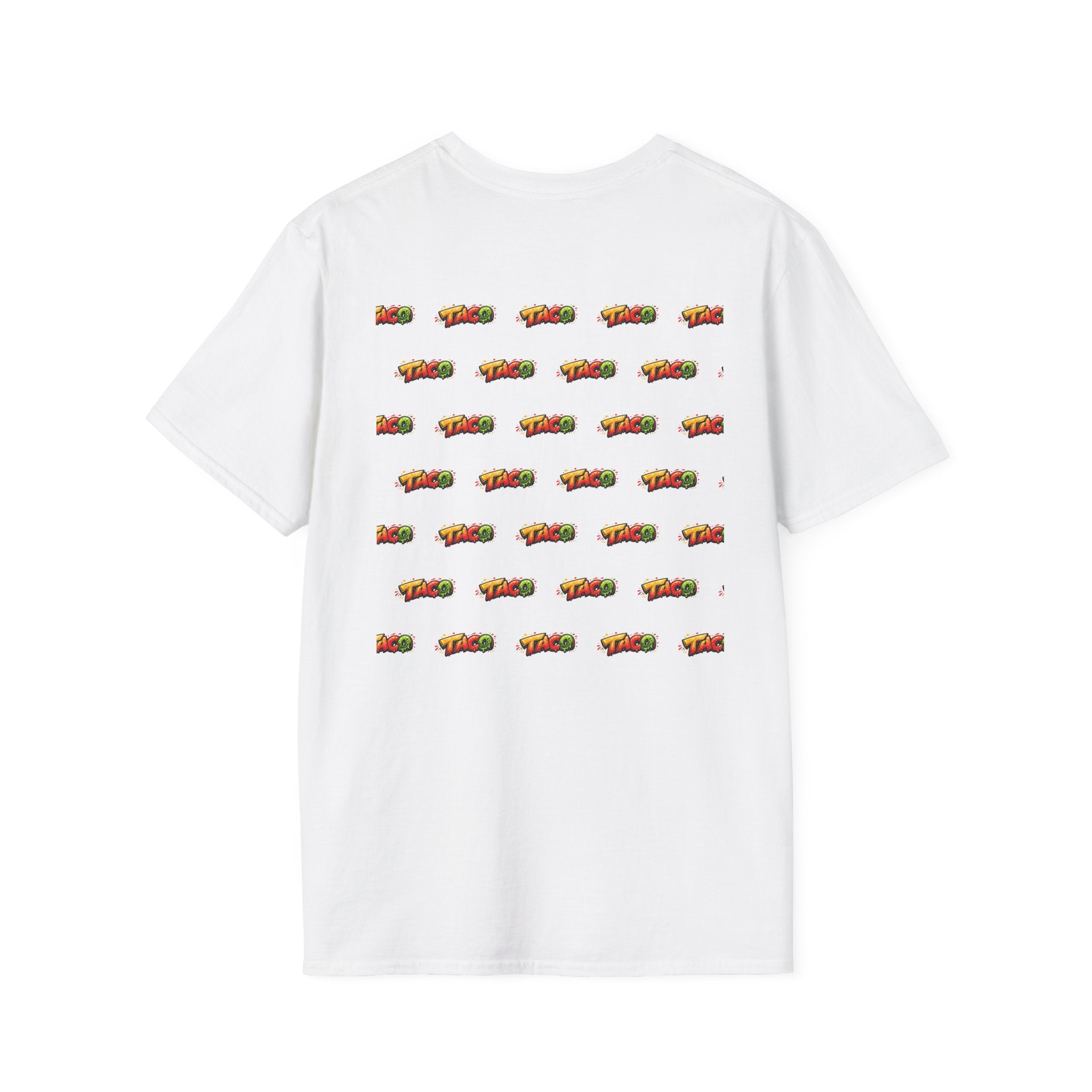 Taco Graphic T-Shirt — Fun Taco Pattern Tee