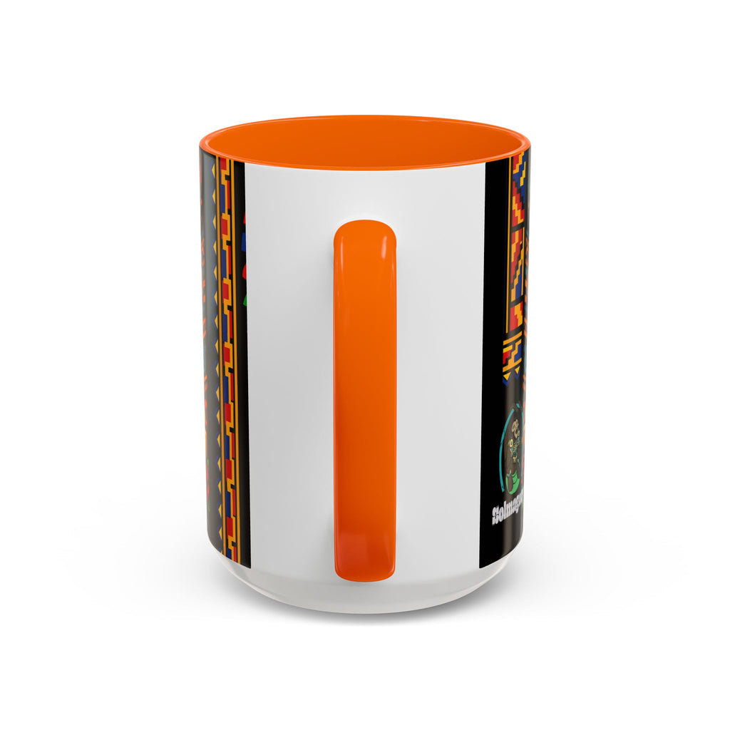 Day of the Dead Graduation Skull Accent Coffee Mug — Class of '26 Cappuccino Cup