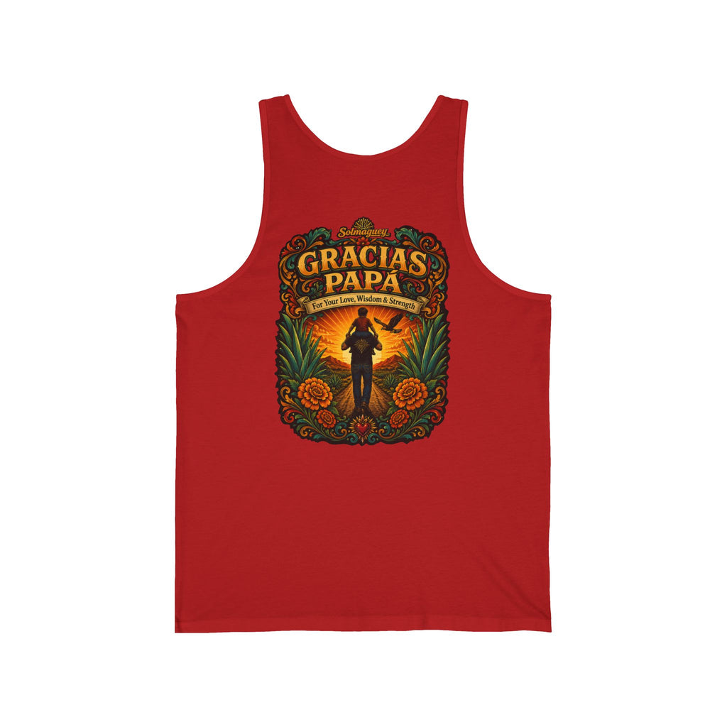 Gracias Papá Tank Top — Father & Son Tribute Tank | Solmaguey™