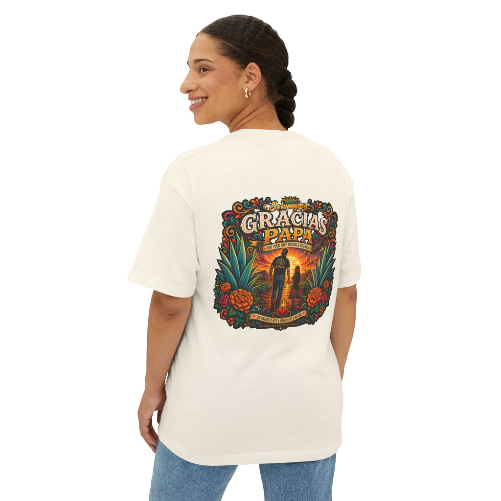 Gracias Papá Graphic Tee — Father & Daughter Tribute Shirt | Solmaguey™