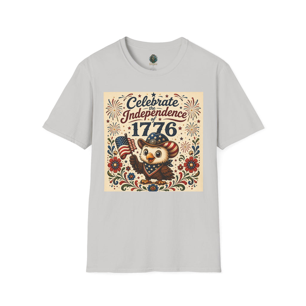 1776 Independence Day Eagle T-Shirt | Patriotic American Flag Shirt | 4th of July Celebration Tee