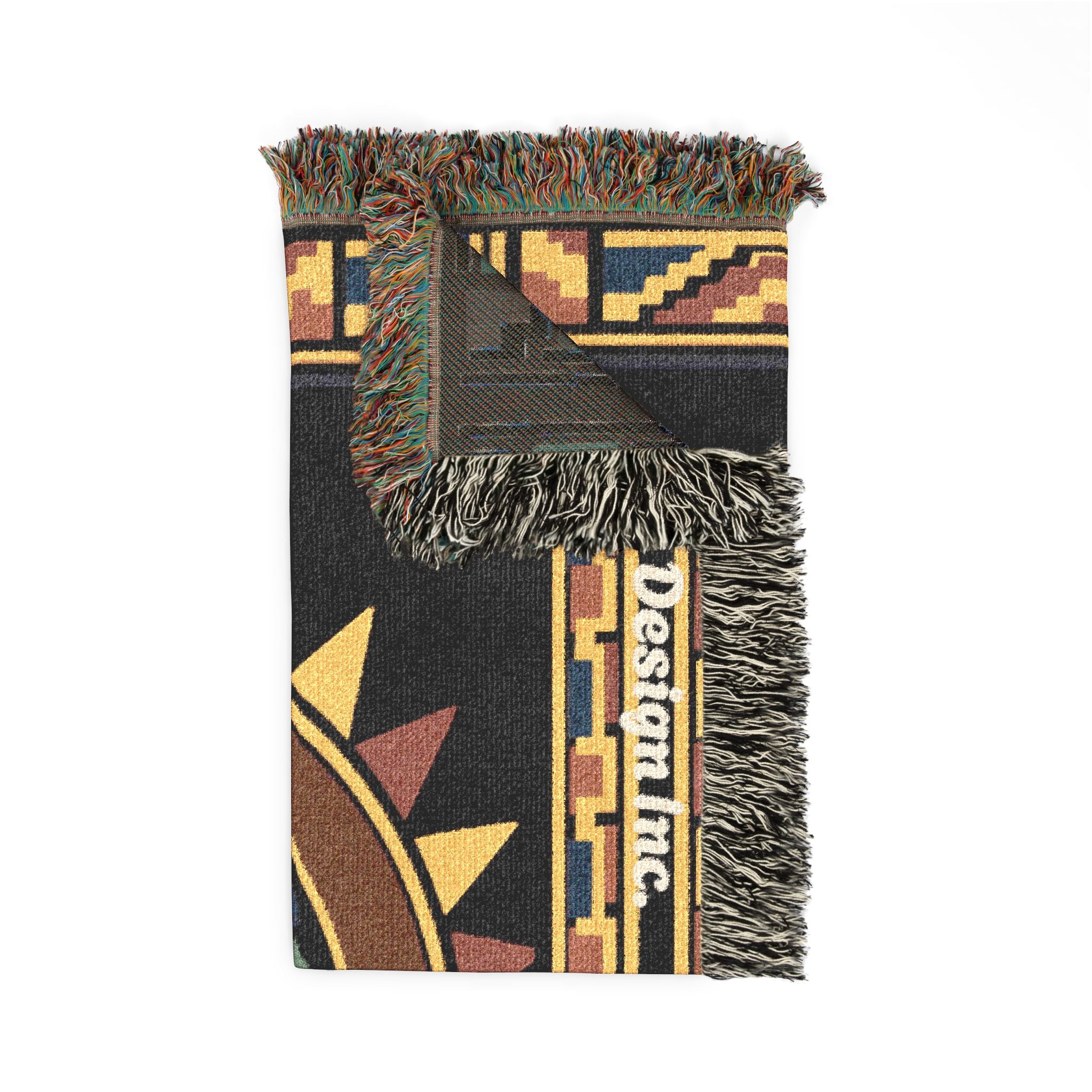 Aztec Quetzalcoatl Woven Blanket