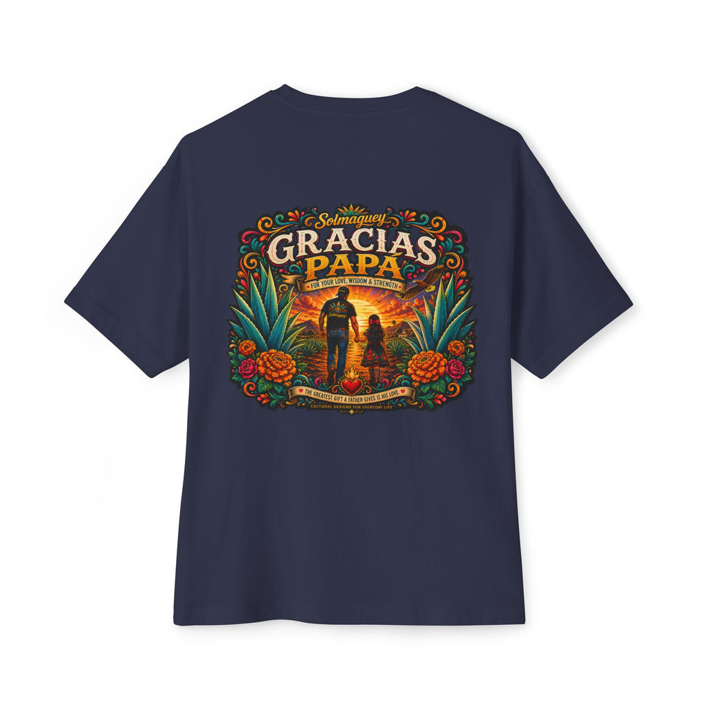 Gracias Papá Graphic Tee — Father & Daughter Tribute Shirt | Solmaguey™