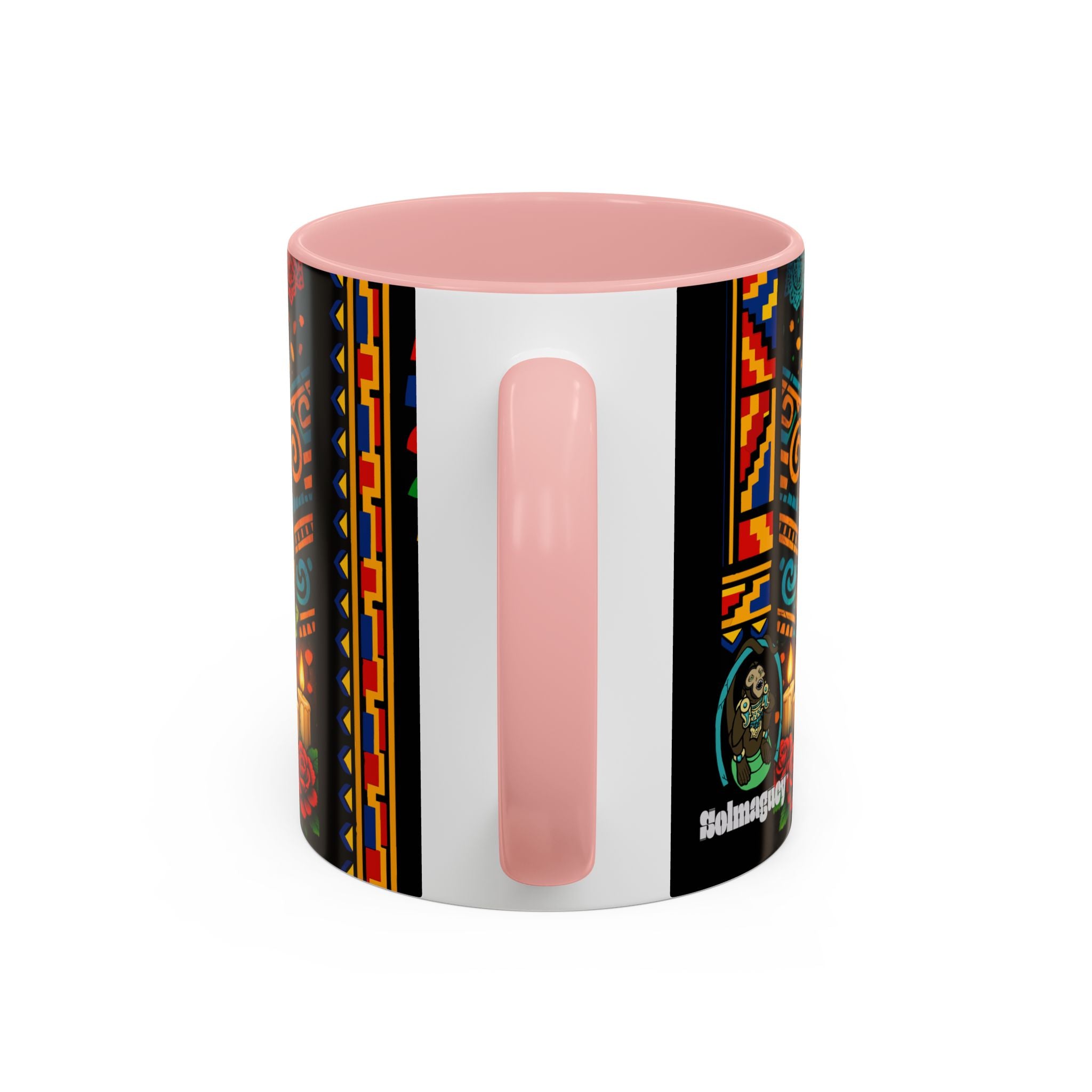 Day of the Dead Graduation Skull Accent Coffee Mug — Class of '26 Cappuccino Cup