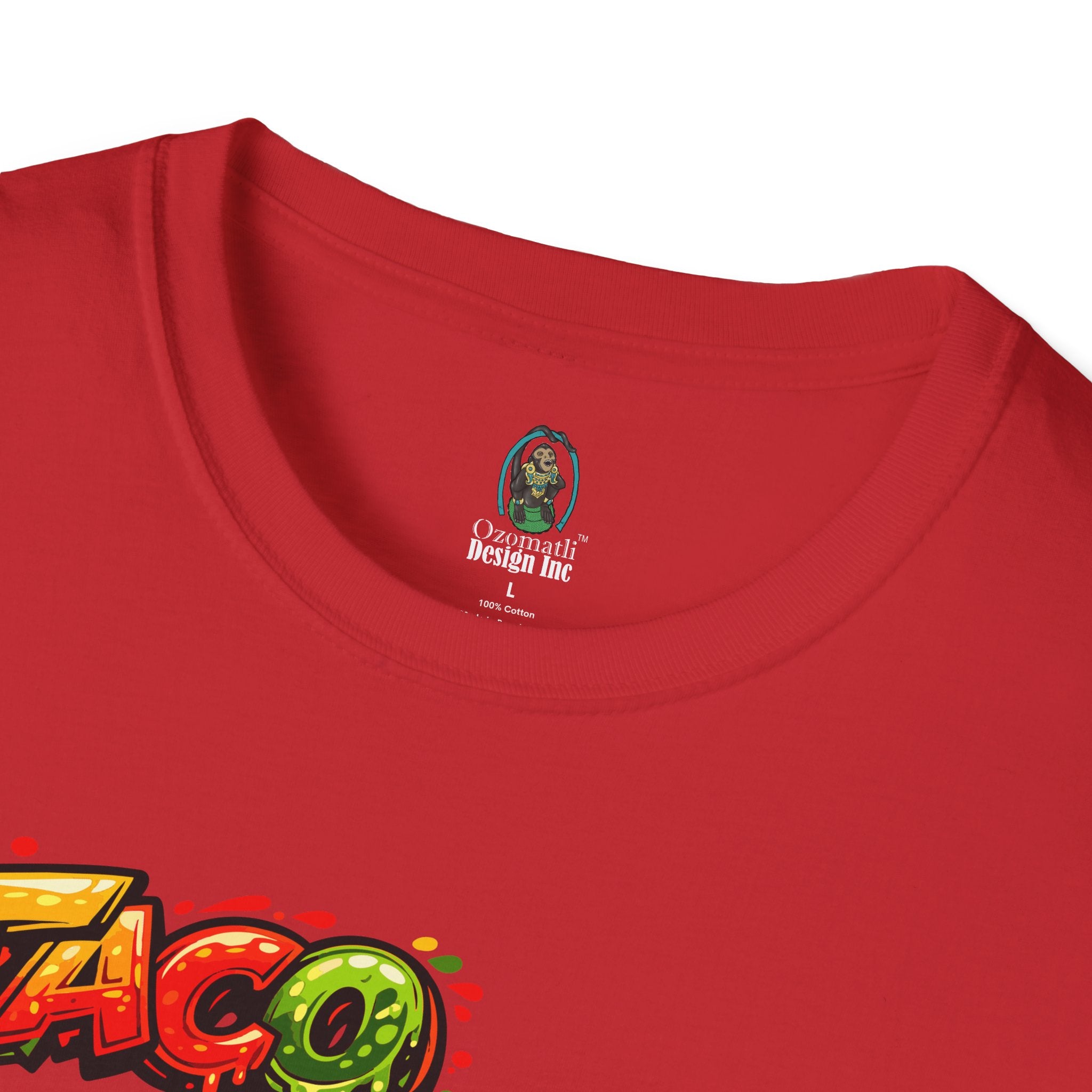 Taco Graphic T-Shirt — Fun Taco Pattern Tee