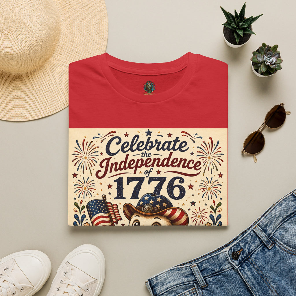 1776 Independence Day Eagle T-Shirt | Patriotic American Flag Shirt | 4th of July Celebration Tee