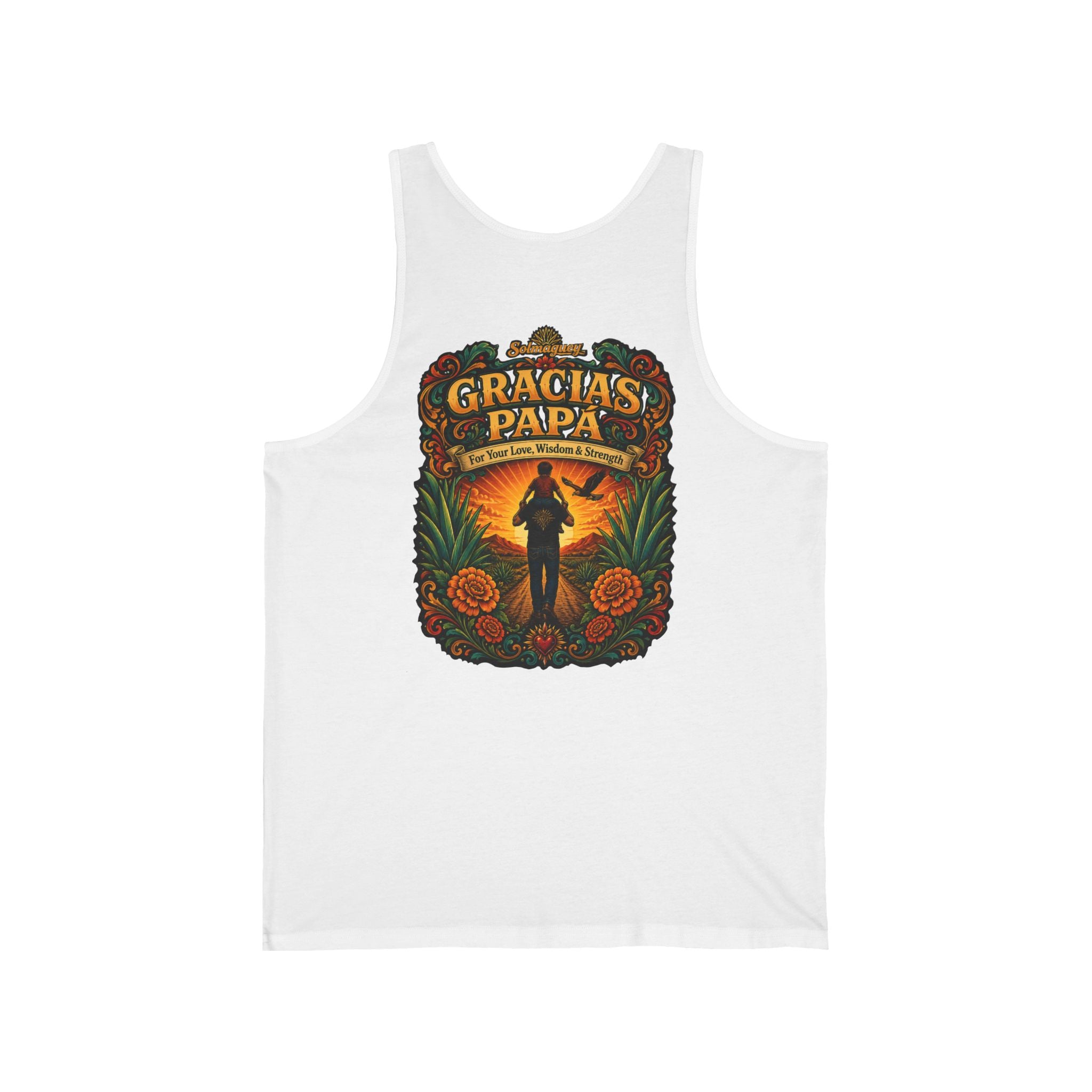 Gracias Papá Tank Top — Father & Son Tribute Tank | Solmaguey™