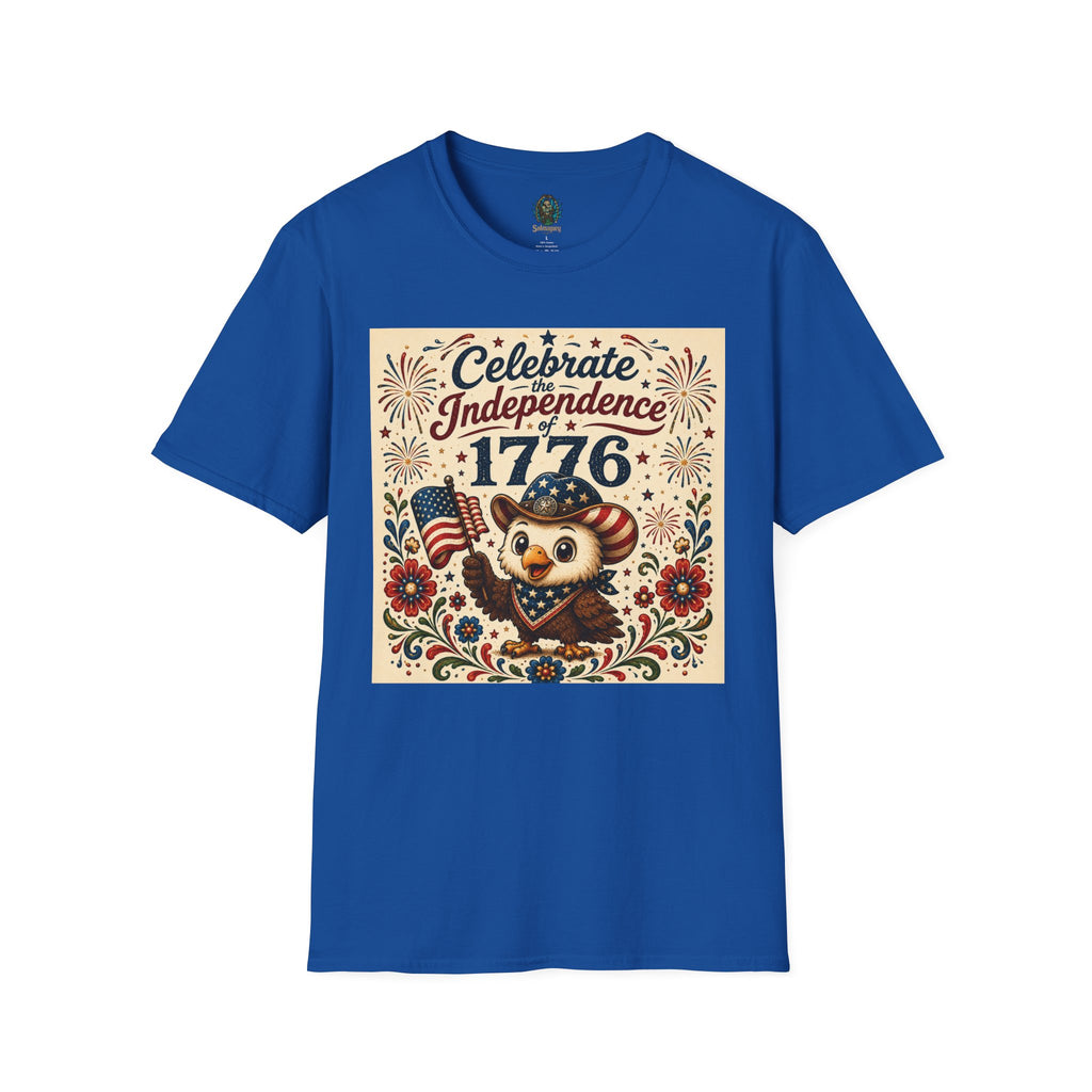 1776 Independence Day Eagle T-Shirt | Patriotic American Flag Shirt | 4th of July Celebration Tee