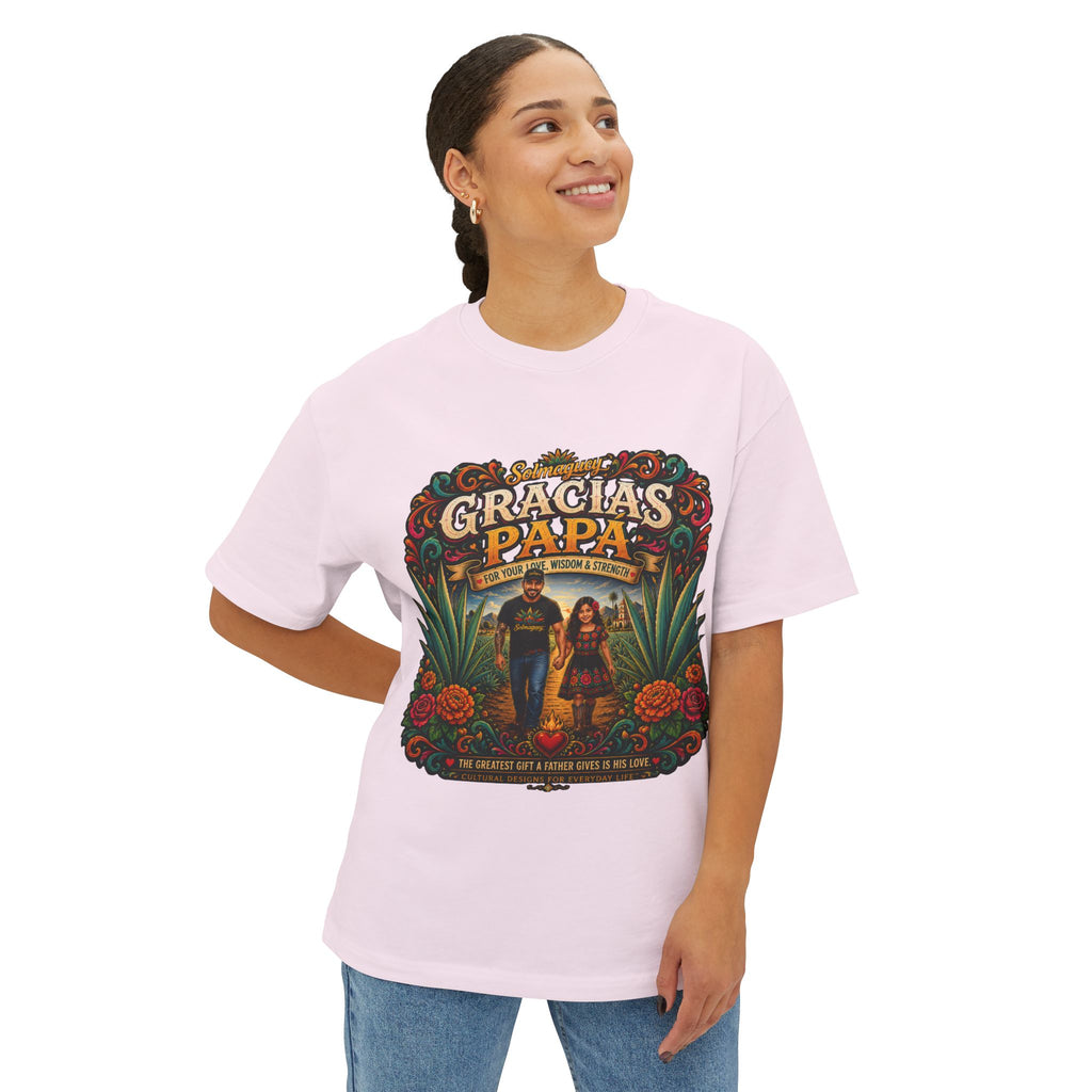 Gracias Papá Graphic Tee — Father & Daughter Tribute Shirt | Solmaguey™