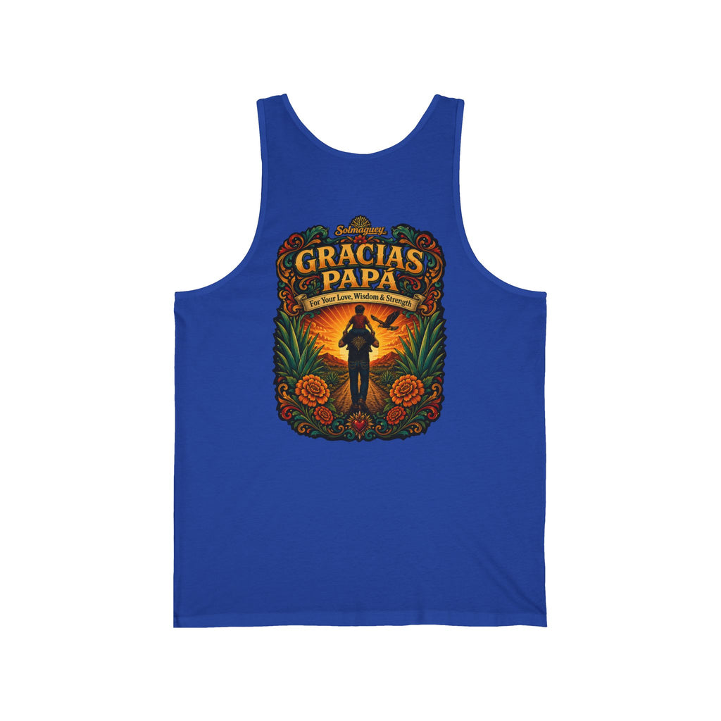 Gracias Papá Tank Top — Father & Son Tribute Tank | Solmaguey™