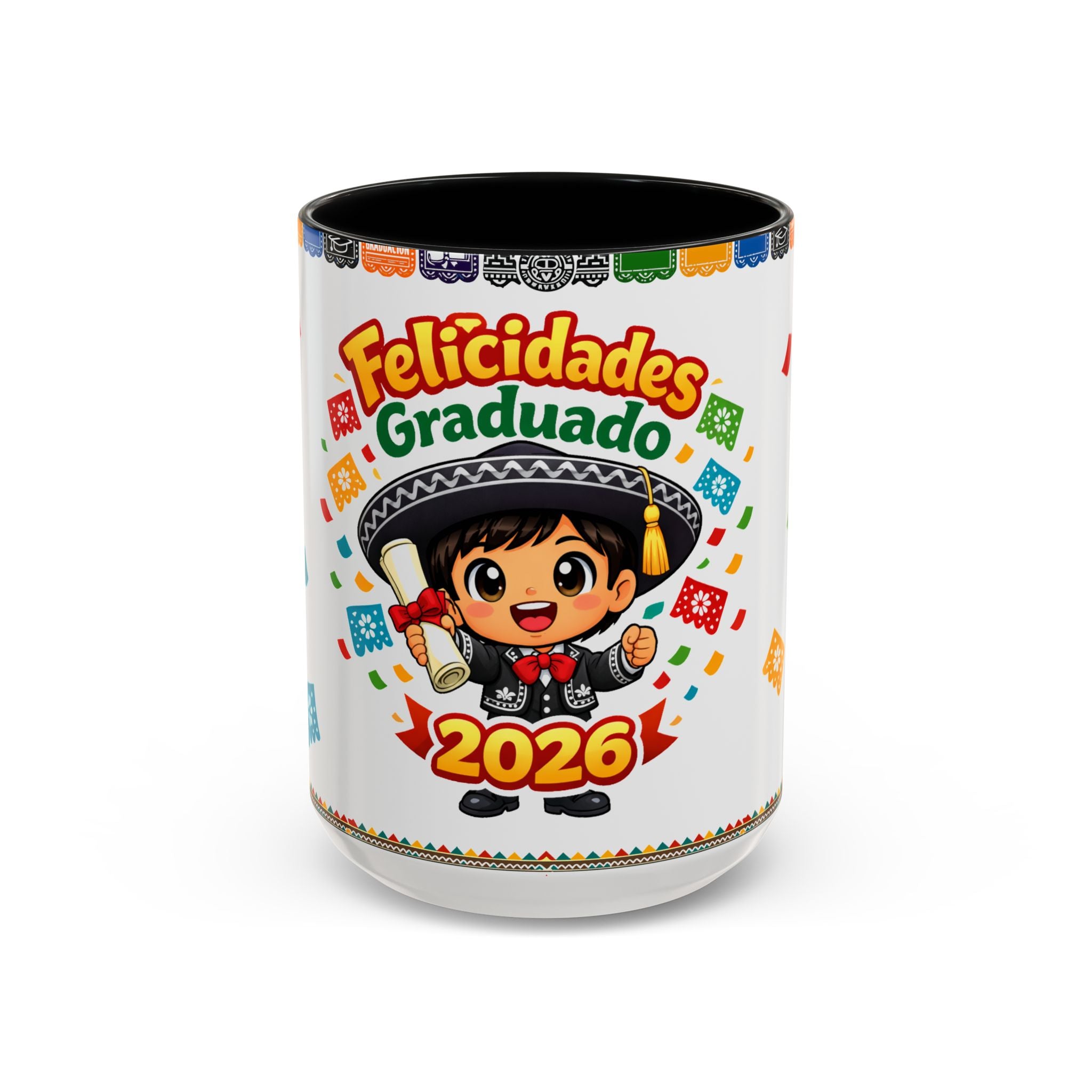 Felicidades Graduado 2026 Mug | Spanish Graduation Coffee Mug