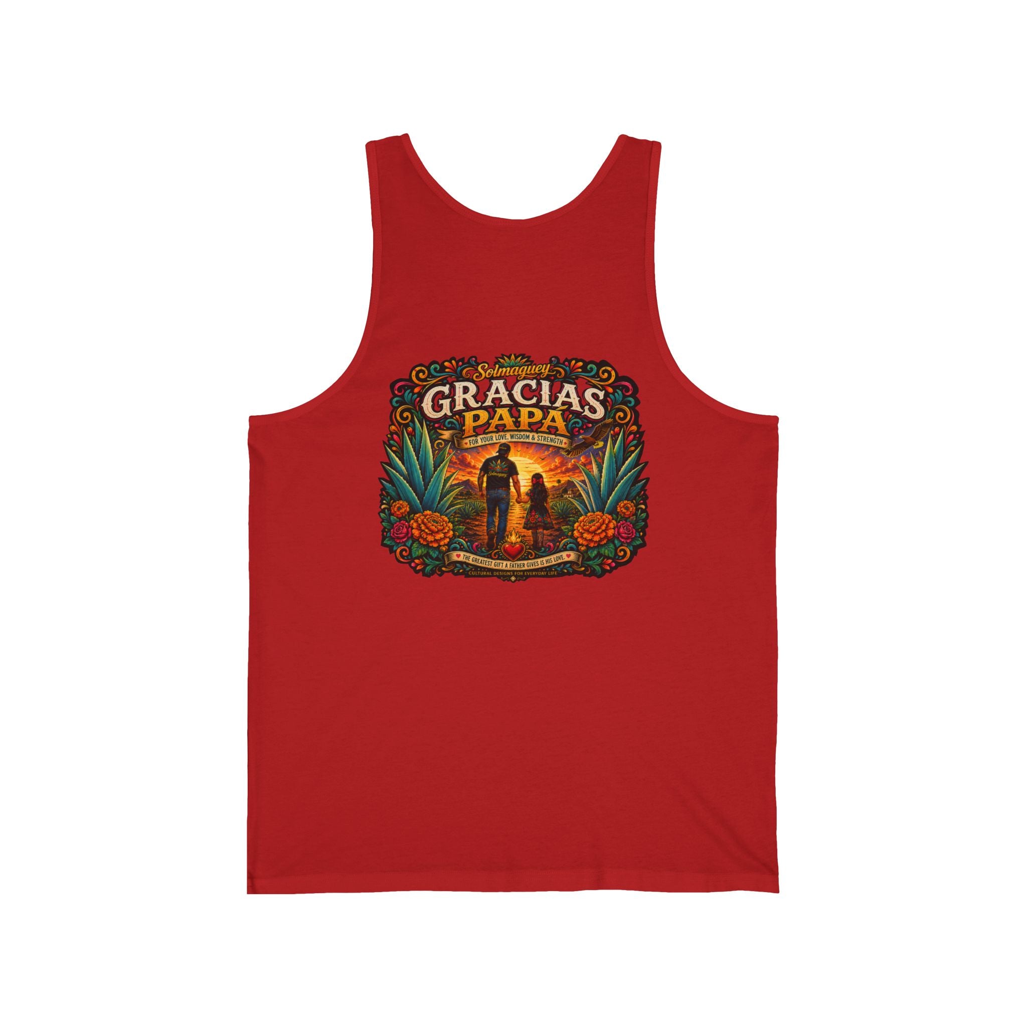 Gracias Papá Tank Top — Father & Daughter Tribute Tank | Solmaguey™