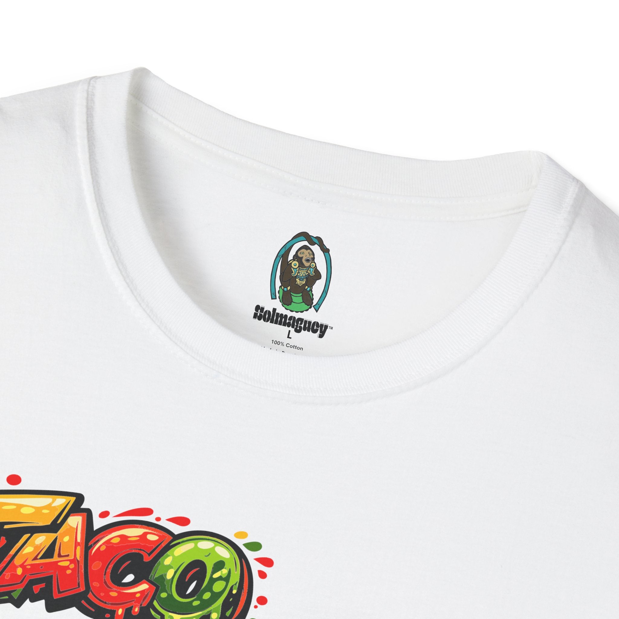 Taco Graphic T-Shirt — Fun Taco Pattern Tee