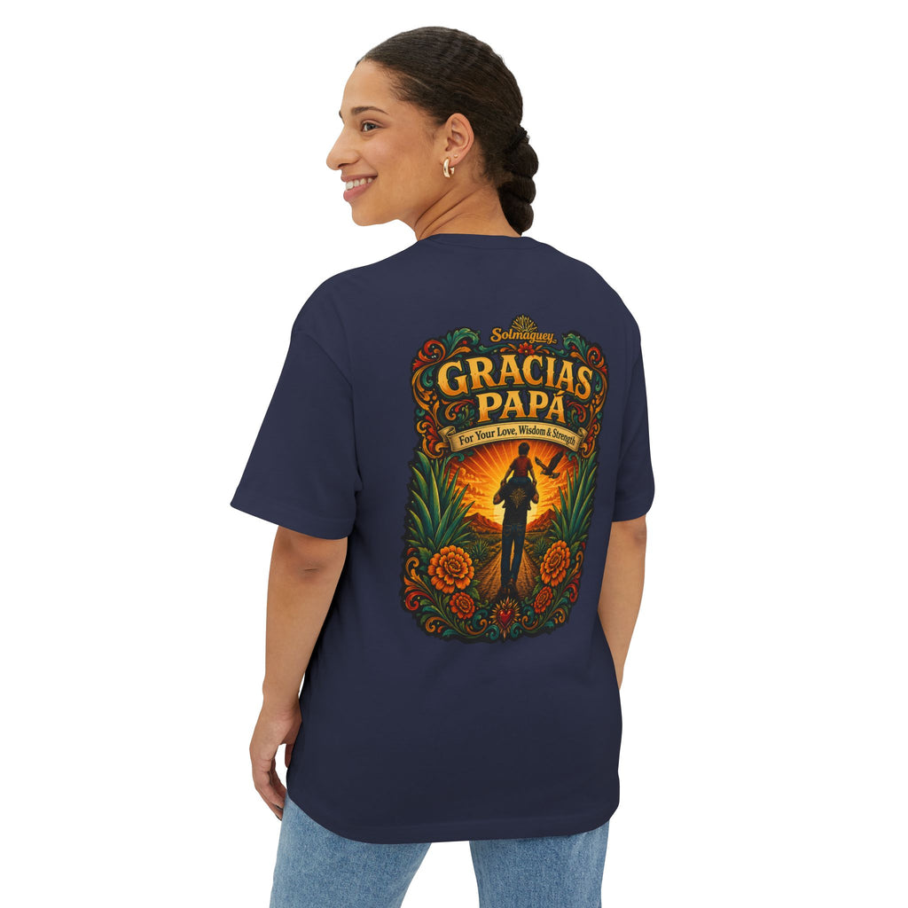 Gracias Papá Graphic Tee — Father & Son Tribute Shirt | Solmaguey™