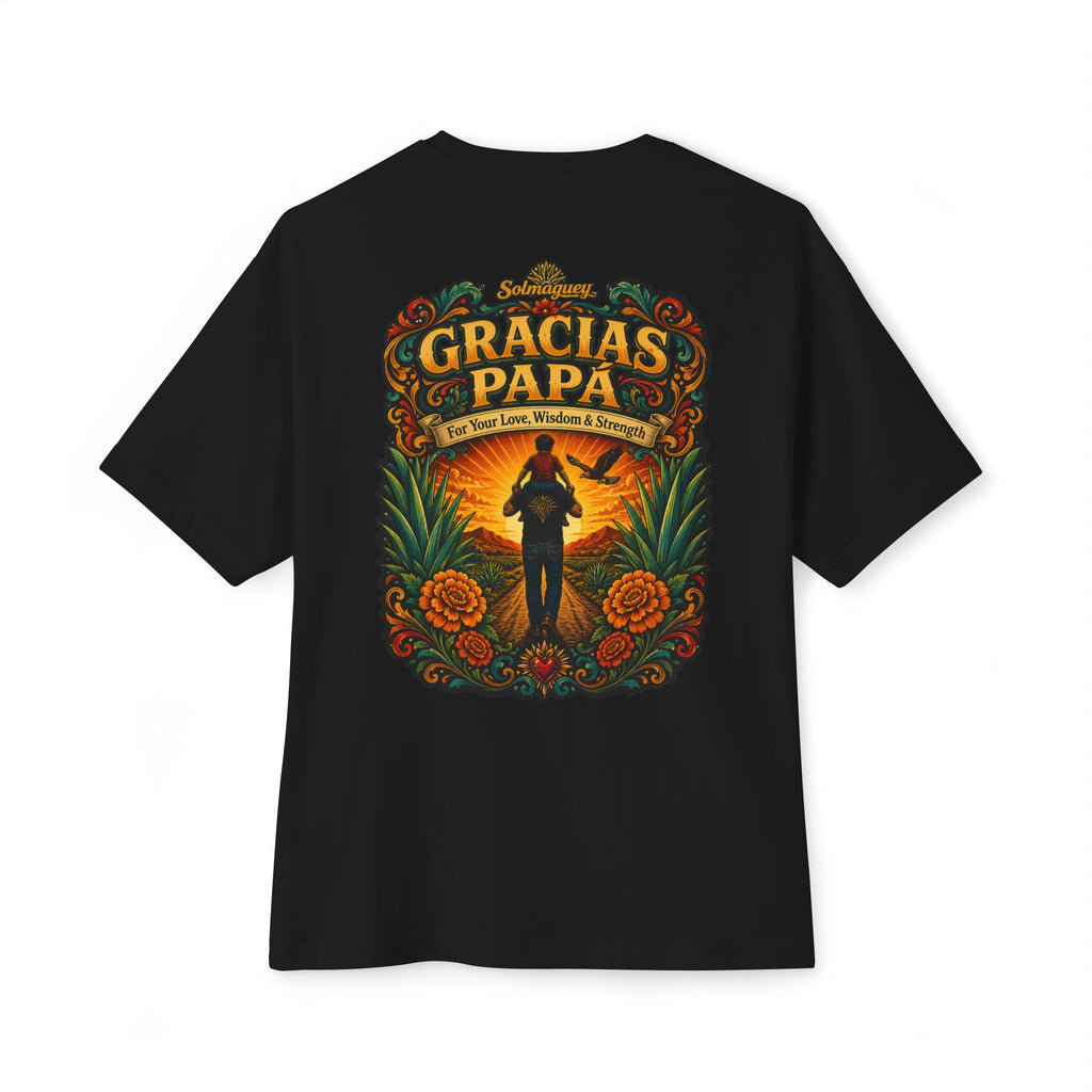 Gracias Papá Graphic Tee — Father & Son Tribute Shirt | Solmaguey™