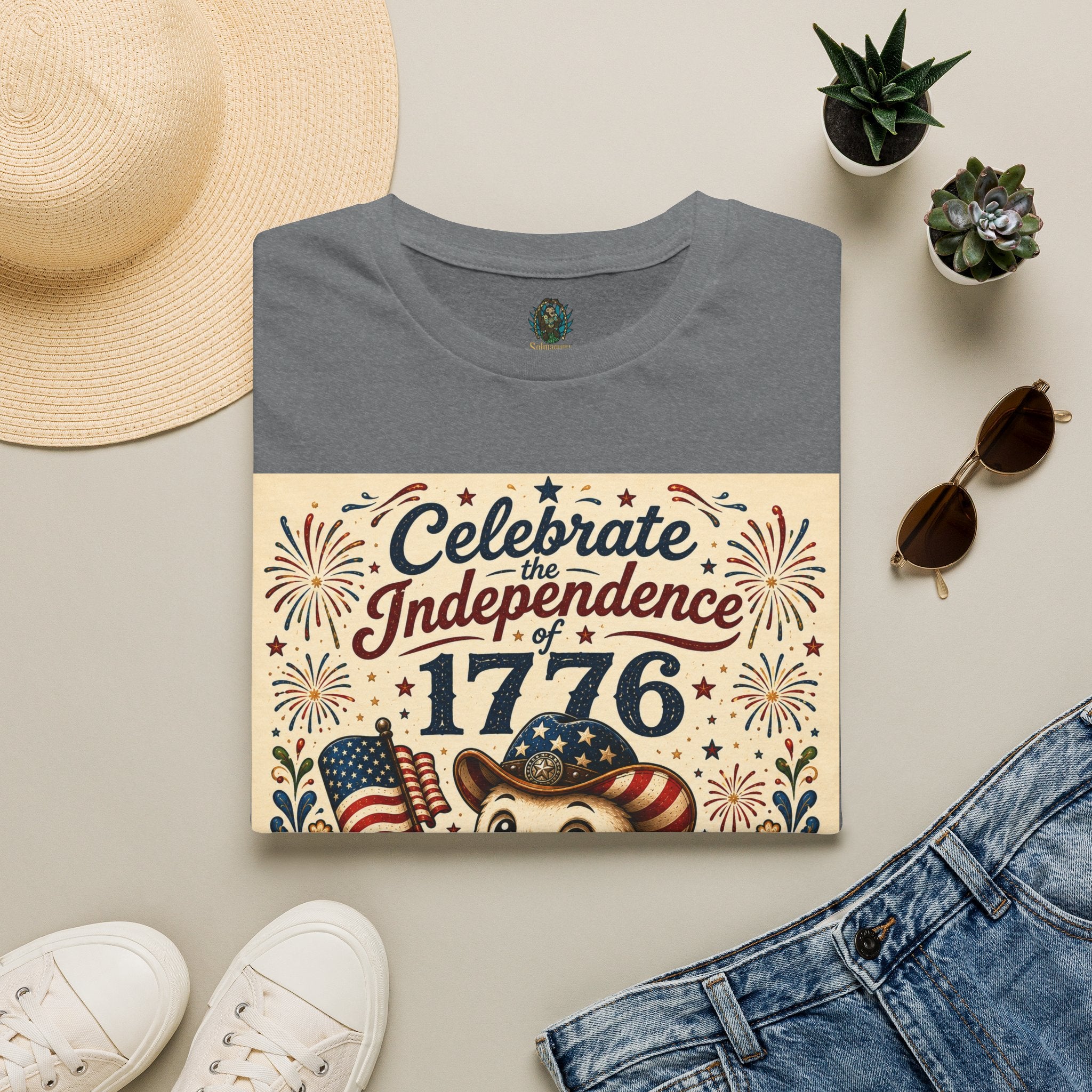 1776 Independence Day Eagle T-Shirt | Patriotic American Flag Shirt | 4th of July Celebration Tee