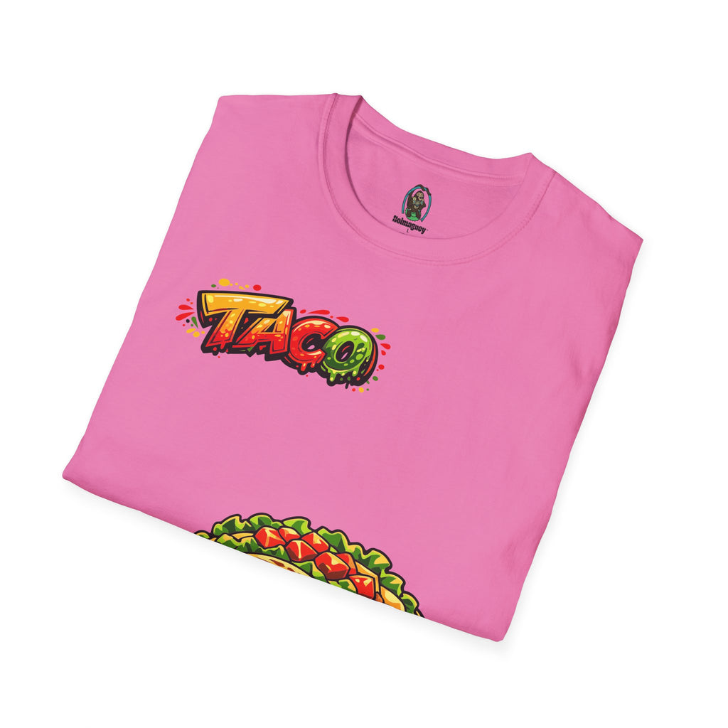 Taco Graphic T-Shirt — Fun Taco Pattern Tee