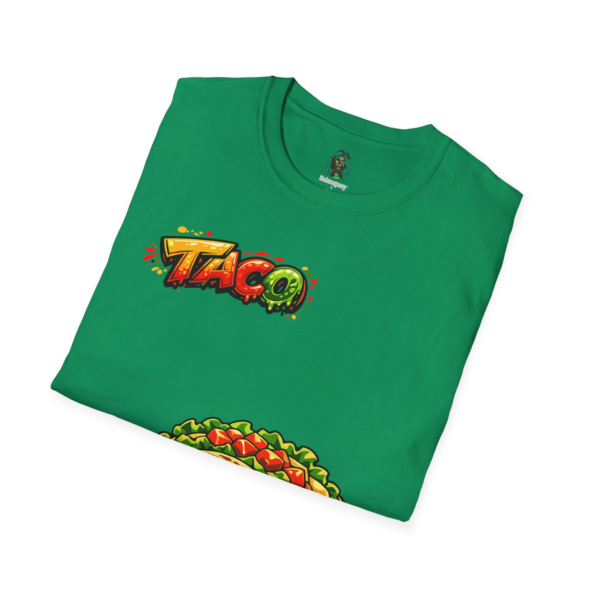 Taco Graphic T-Shirt — Fun Taco Pattern Tee