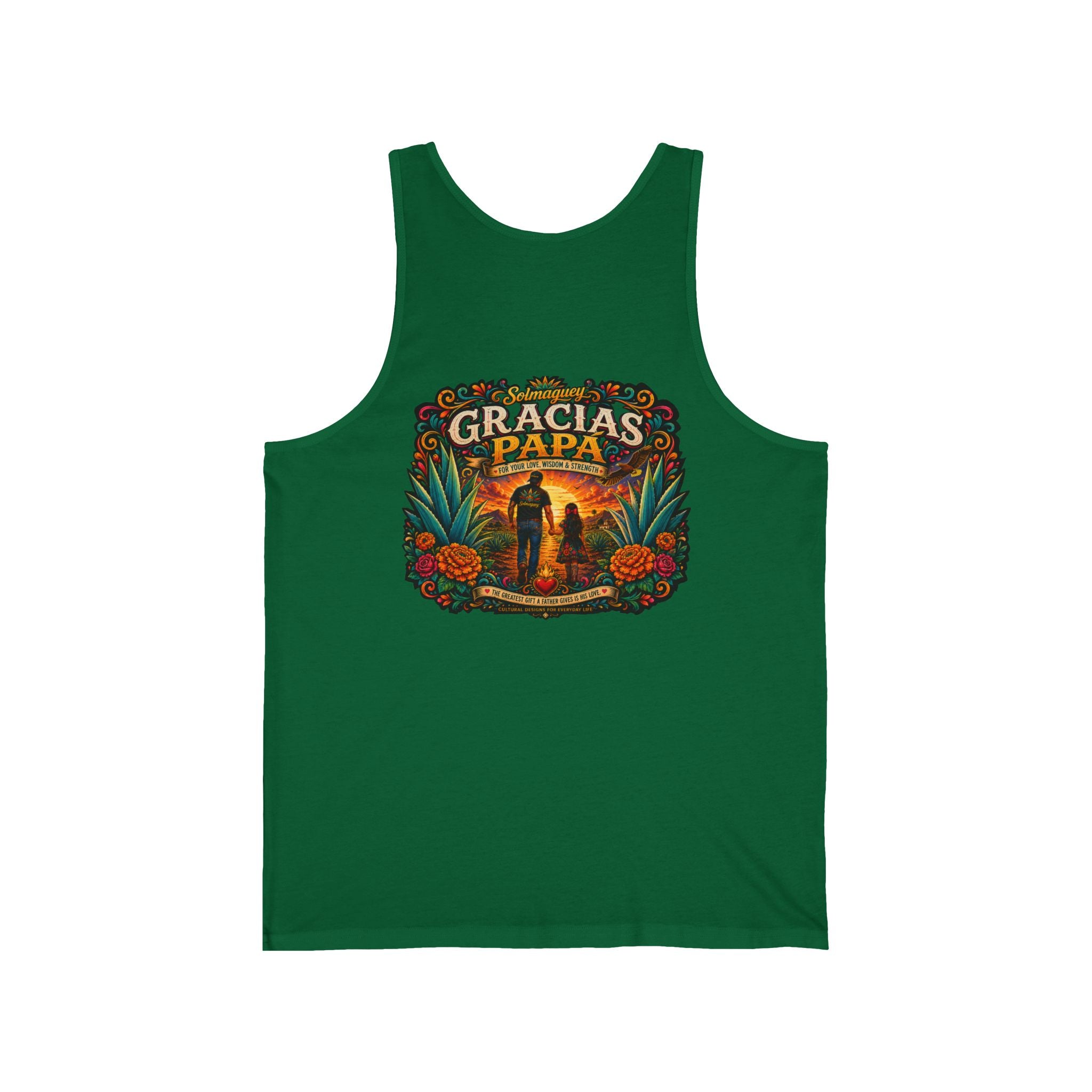 Gracias Papá Tank Top — Father & Daughter Tribute Tank | Solmaguey™