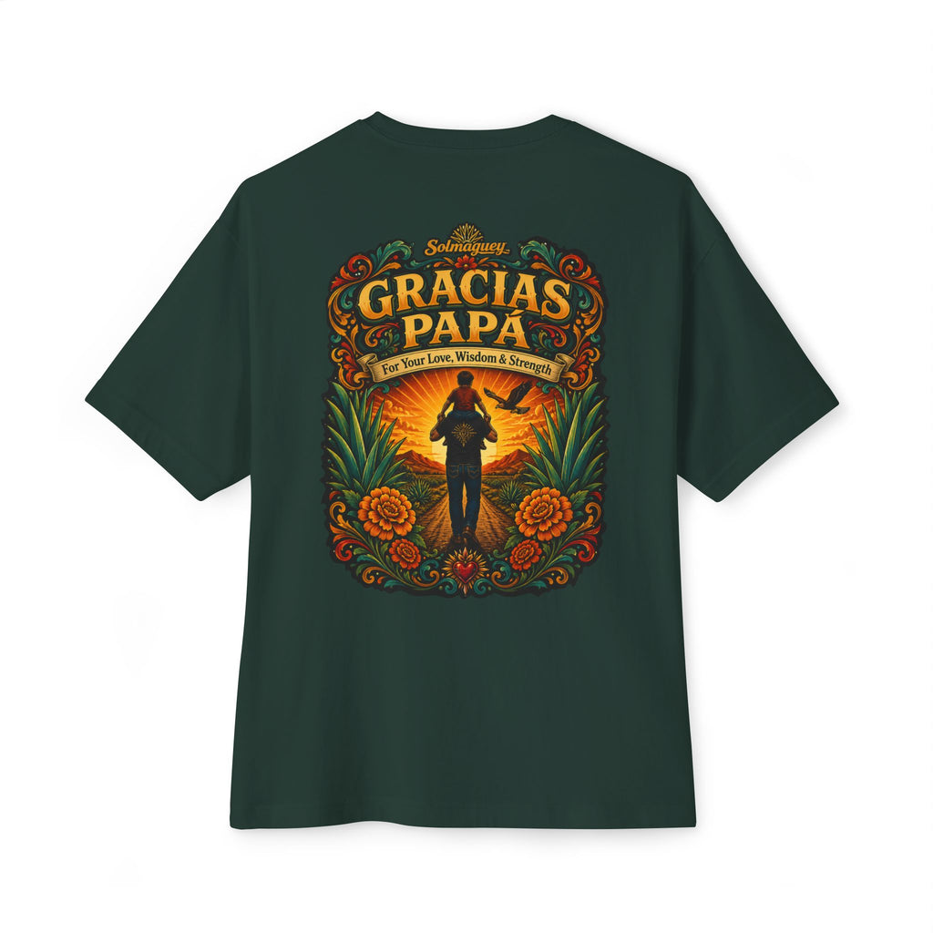 Gracias Papá Graphic Tee — Father & Son Tribute Shirt | Solmaguey™