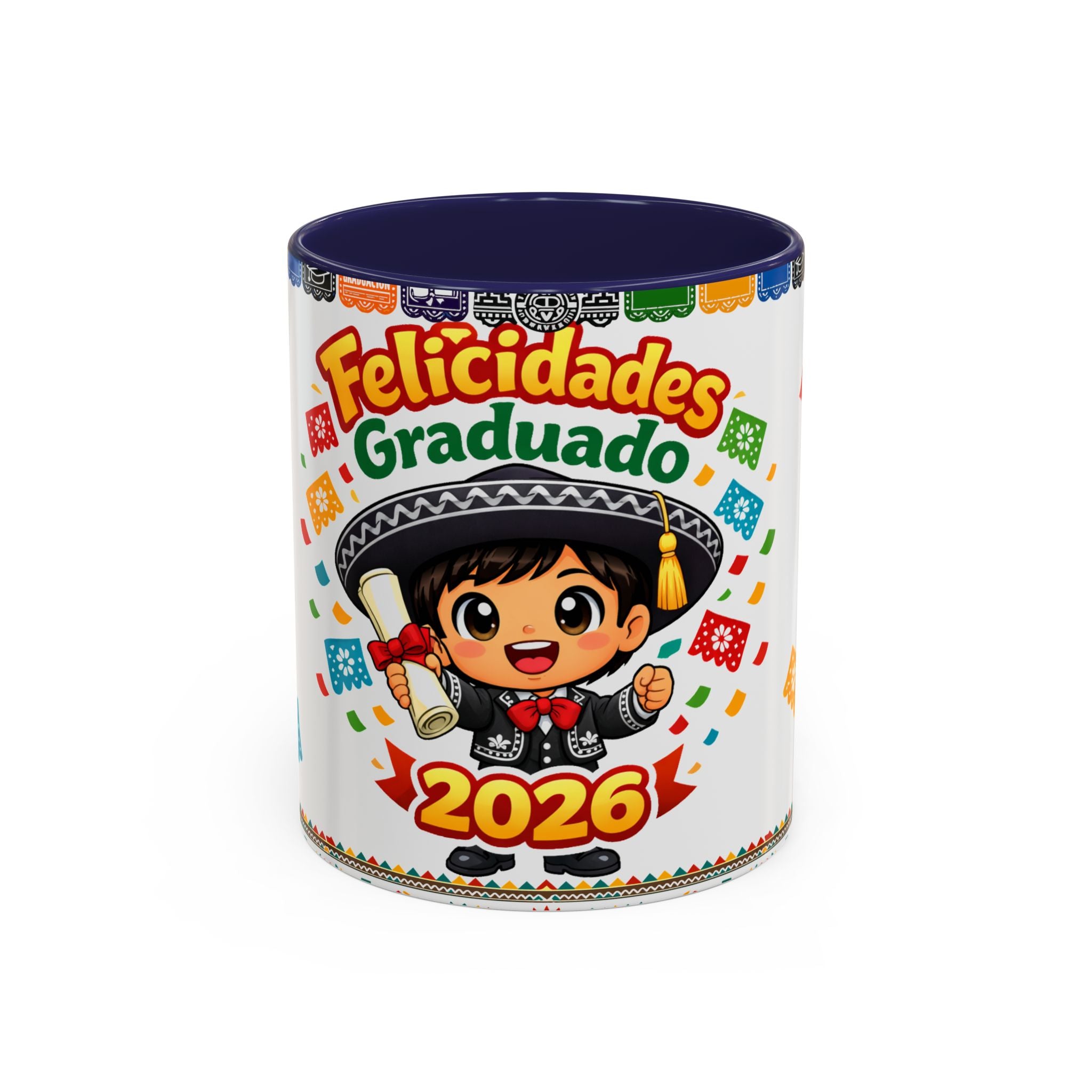 Felicidades Graduado 2026 Mug | Spanish Graduation Coffee Mug
