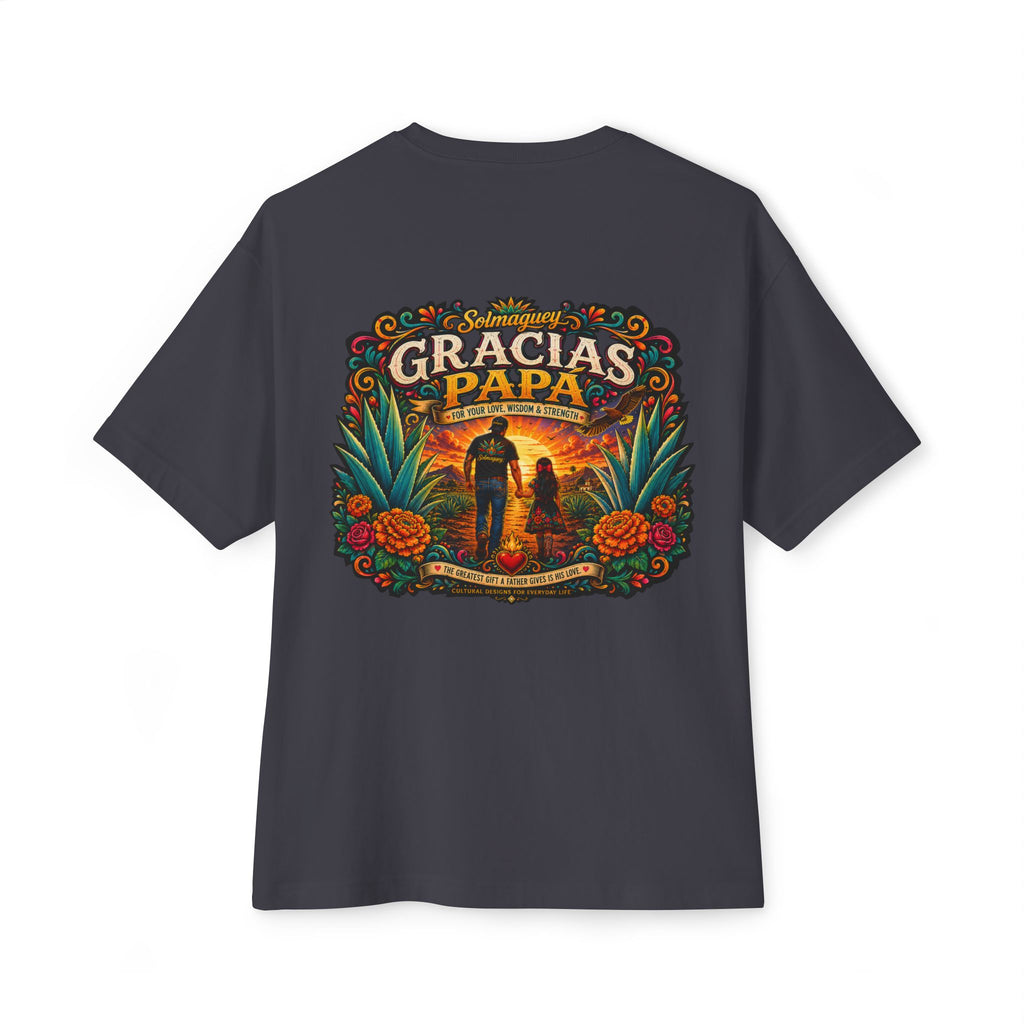 Gracias Papá Graphic Tee — Father & Daughter Tribute Shirt | Solmaguey™