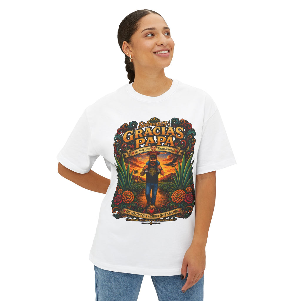 Gracias Papá Graphic Tee — Father & Son Tribute Shirt | Solmaguey™