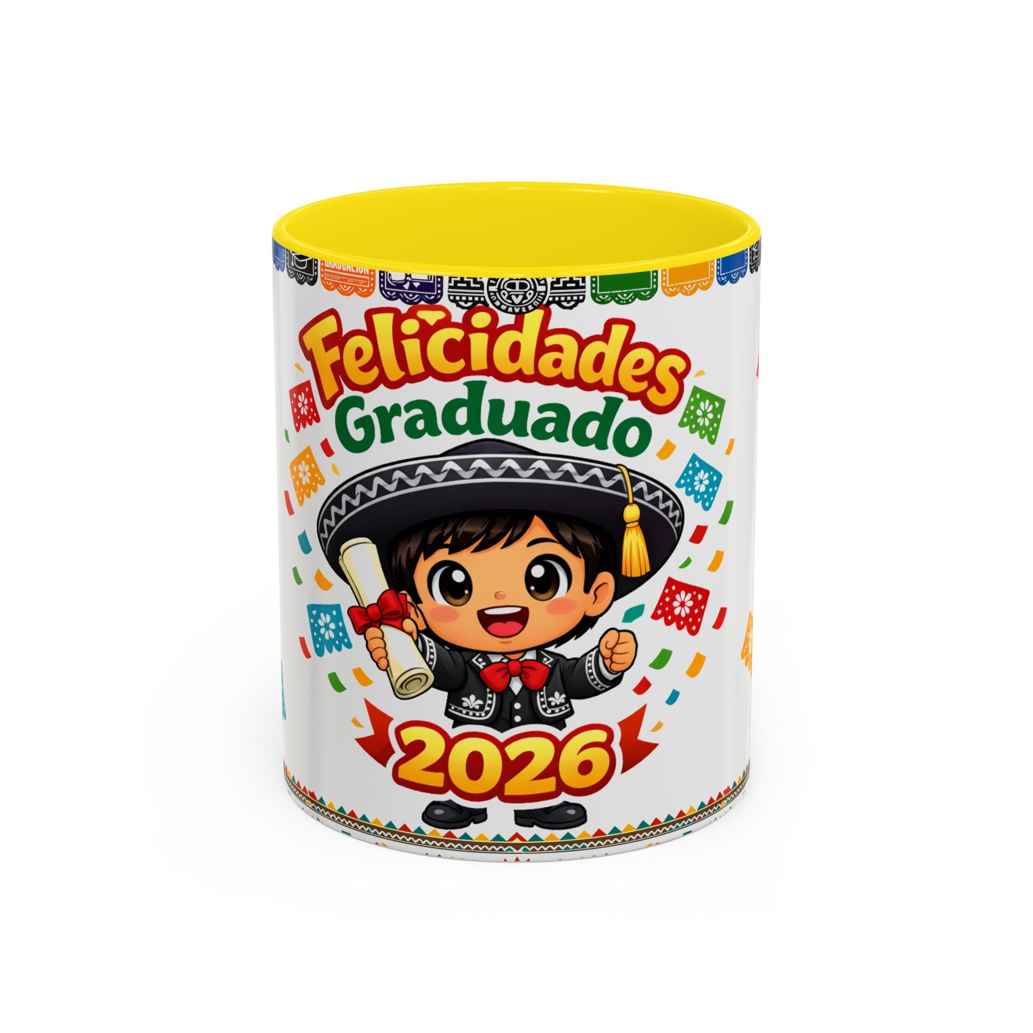 Felicidades Graduado 2026 Mug | Spanish Graduation Coffee Mug