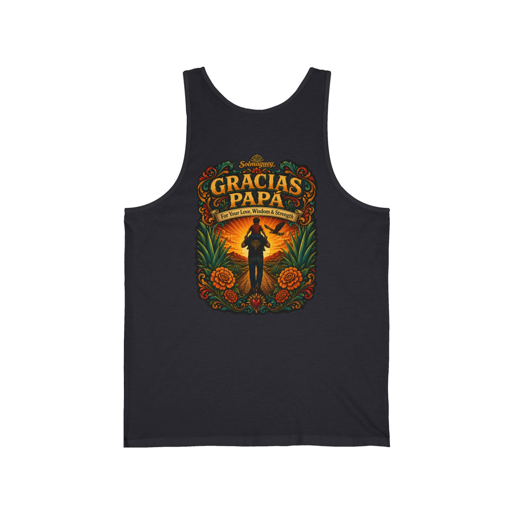Gracias Papá Tank Top — Father & Son Tribute Tank | Solmaguey™