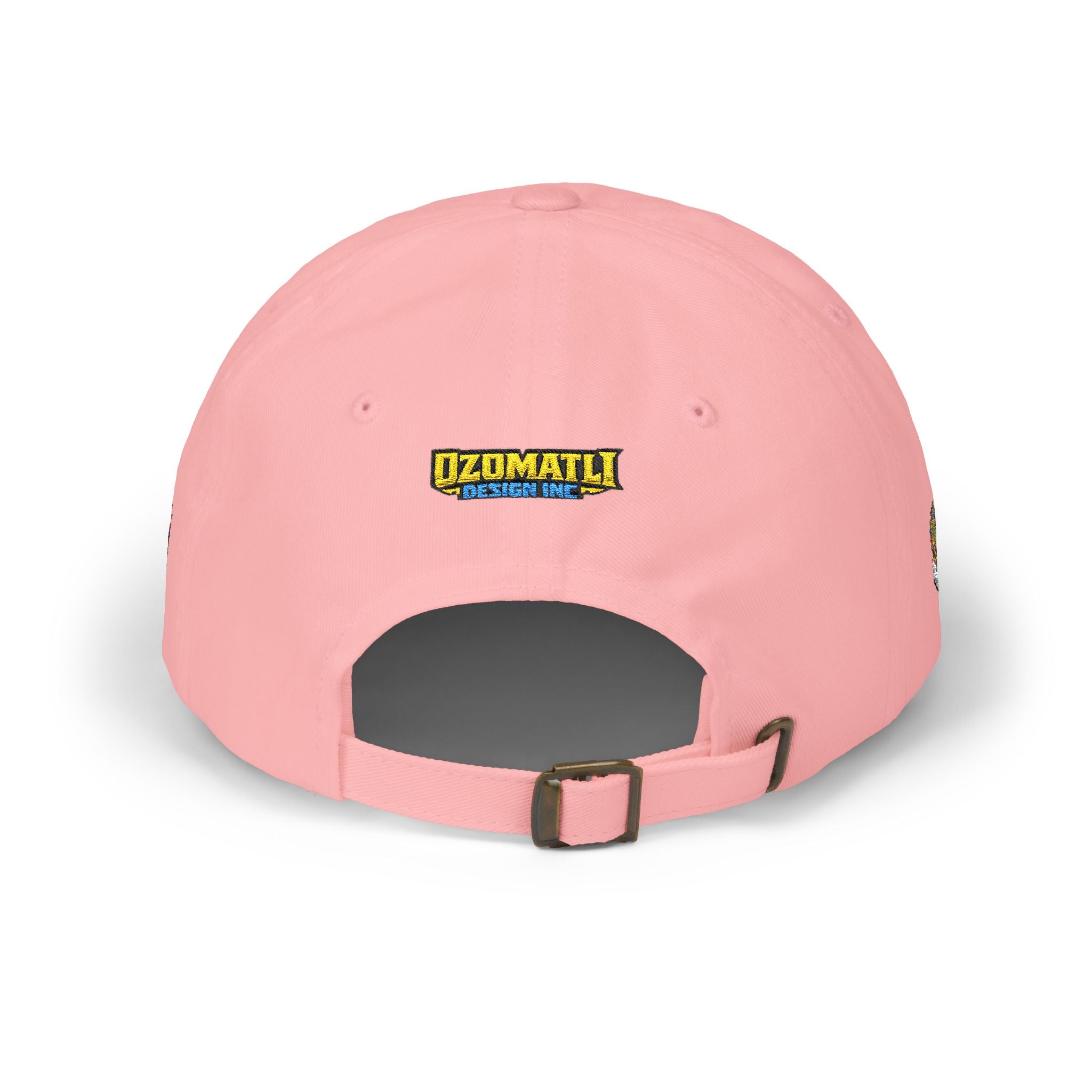 Dad Cap — Colorful Aztec Calendar & Quetzalcoatl Embroidered Hat