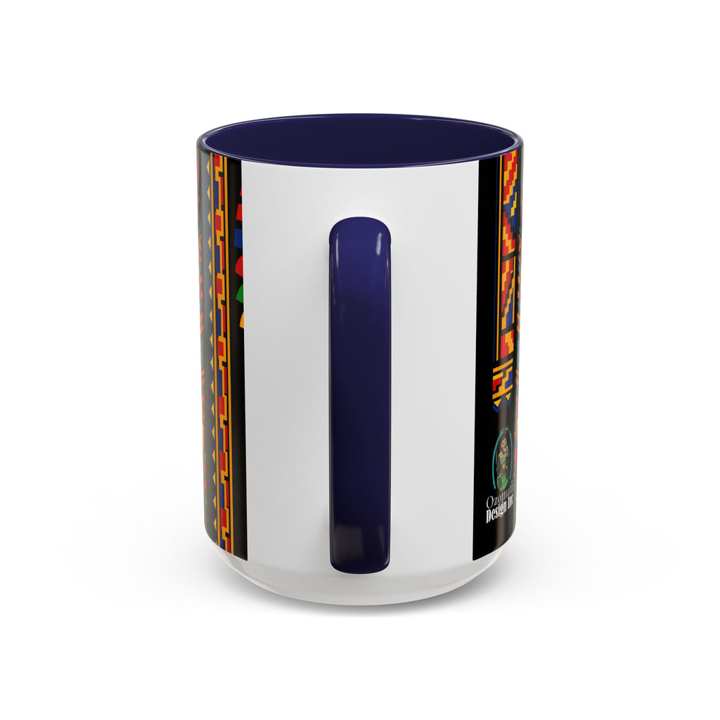 Day of the Dead Graduation Skull Accent Coffee Mug — Class of '26 Cappuccino Cup