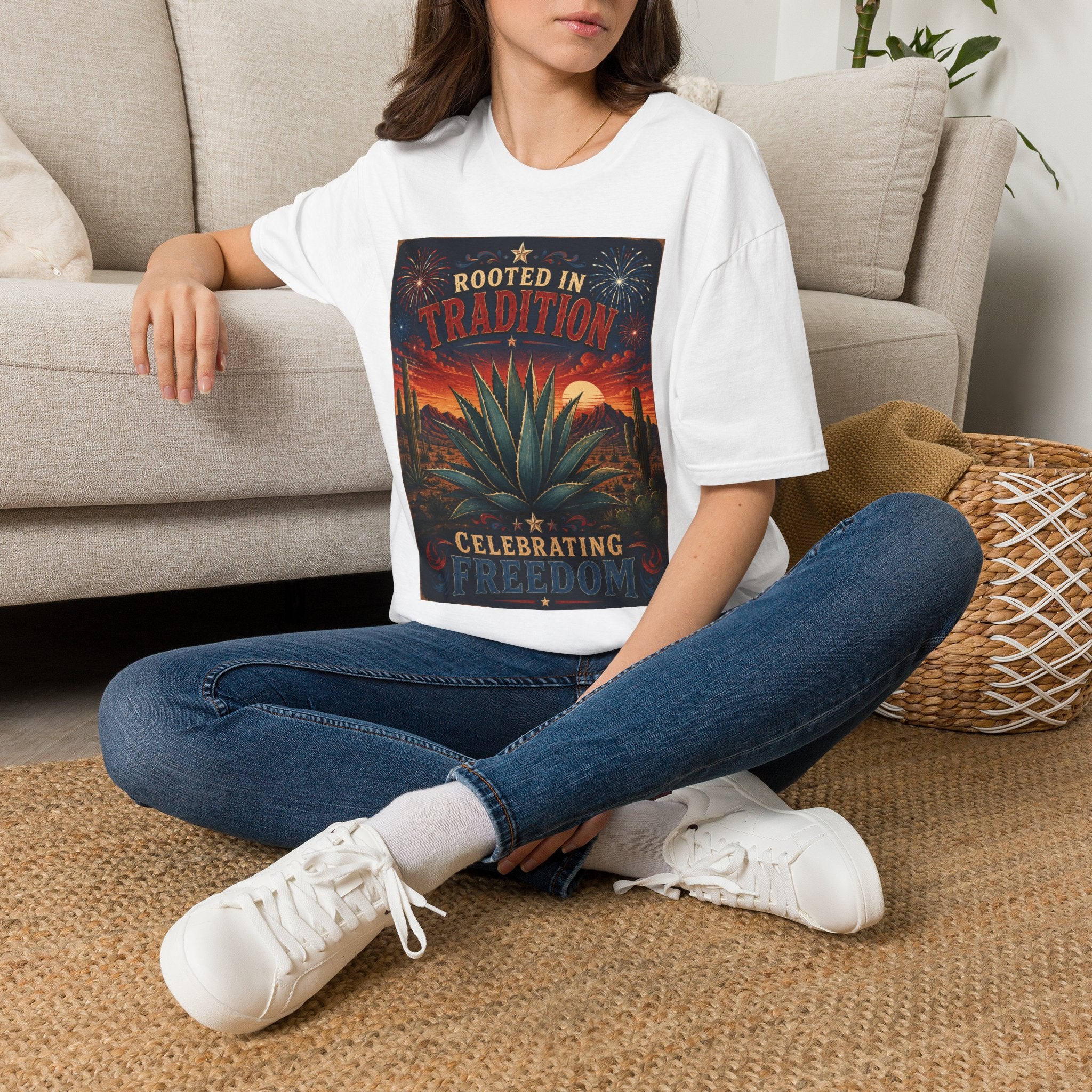 Rooted in Tradition™ Agave Patriotic T-Shirt