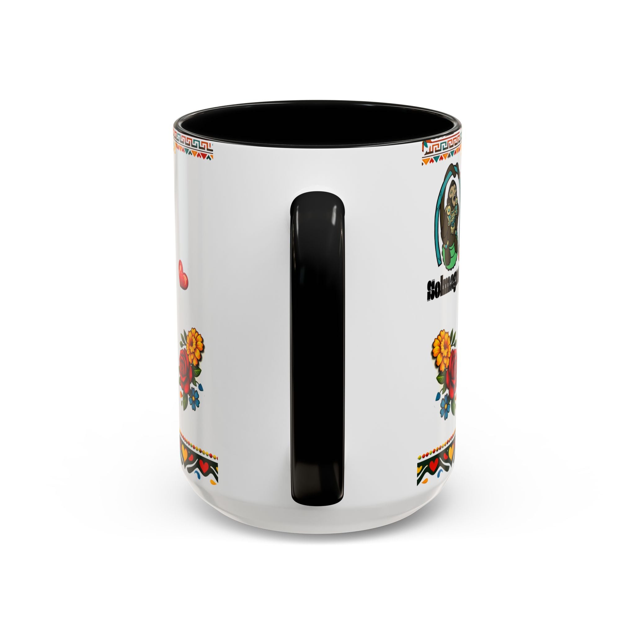 Happy Mother's Day Accent Mug-Colorful Floral Day of the Dead Design (11/15oz)