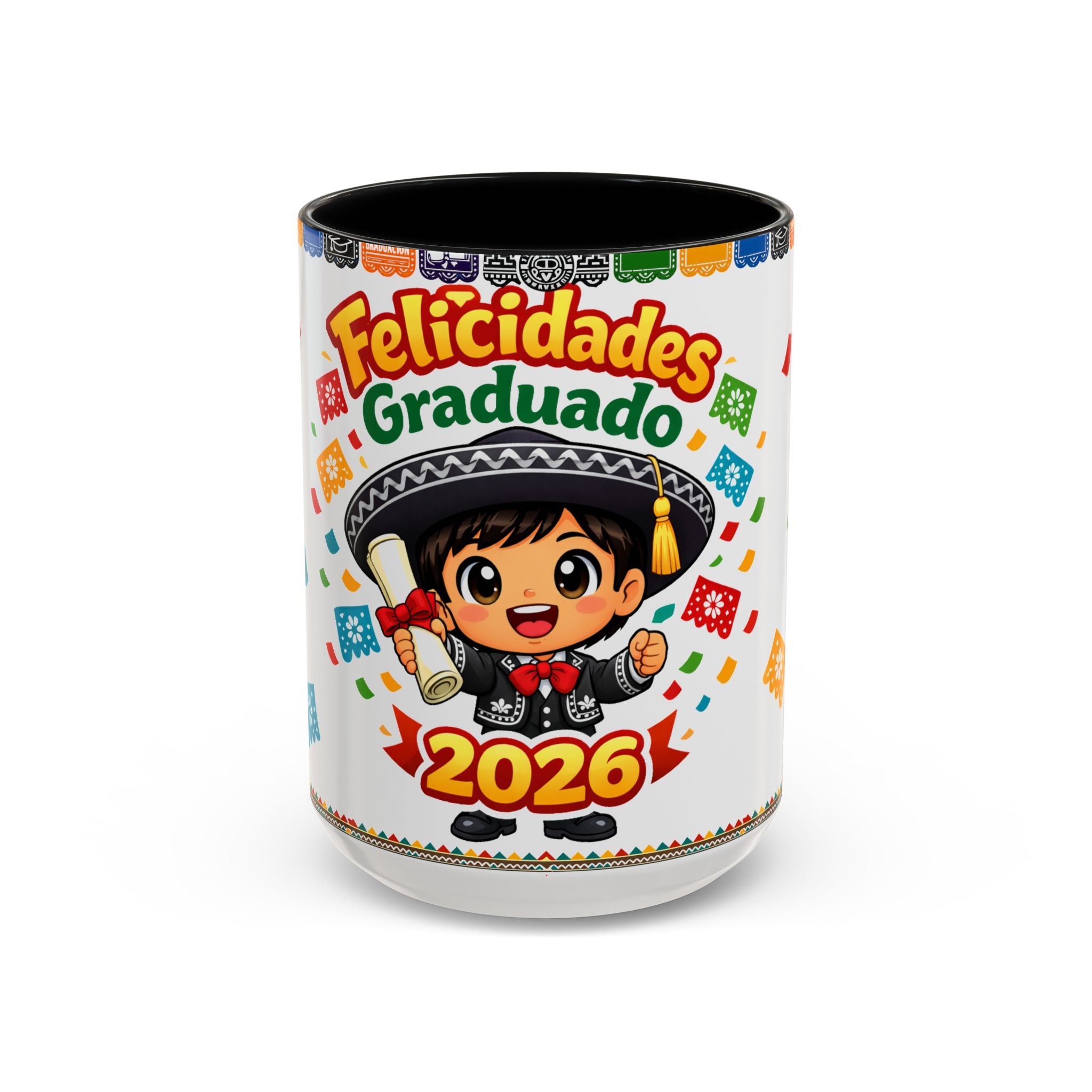 Felicidades Graduado 2026 Mug | Spanish Graduation Coffee Mug