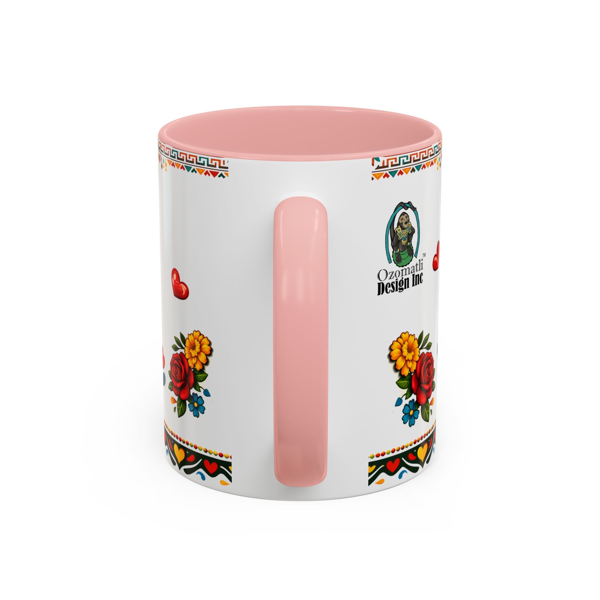 Happy Mother's Day Accent Mug-Colorful Floral Day of the Dead Design (11/15oz)