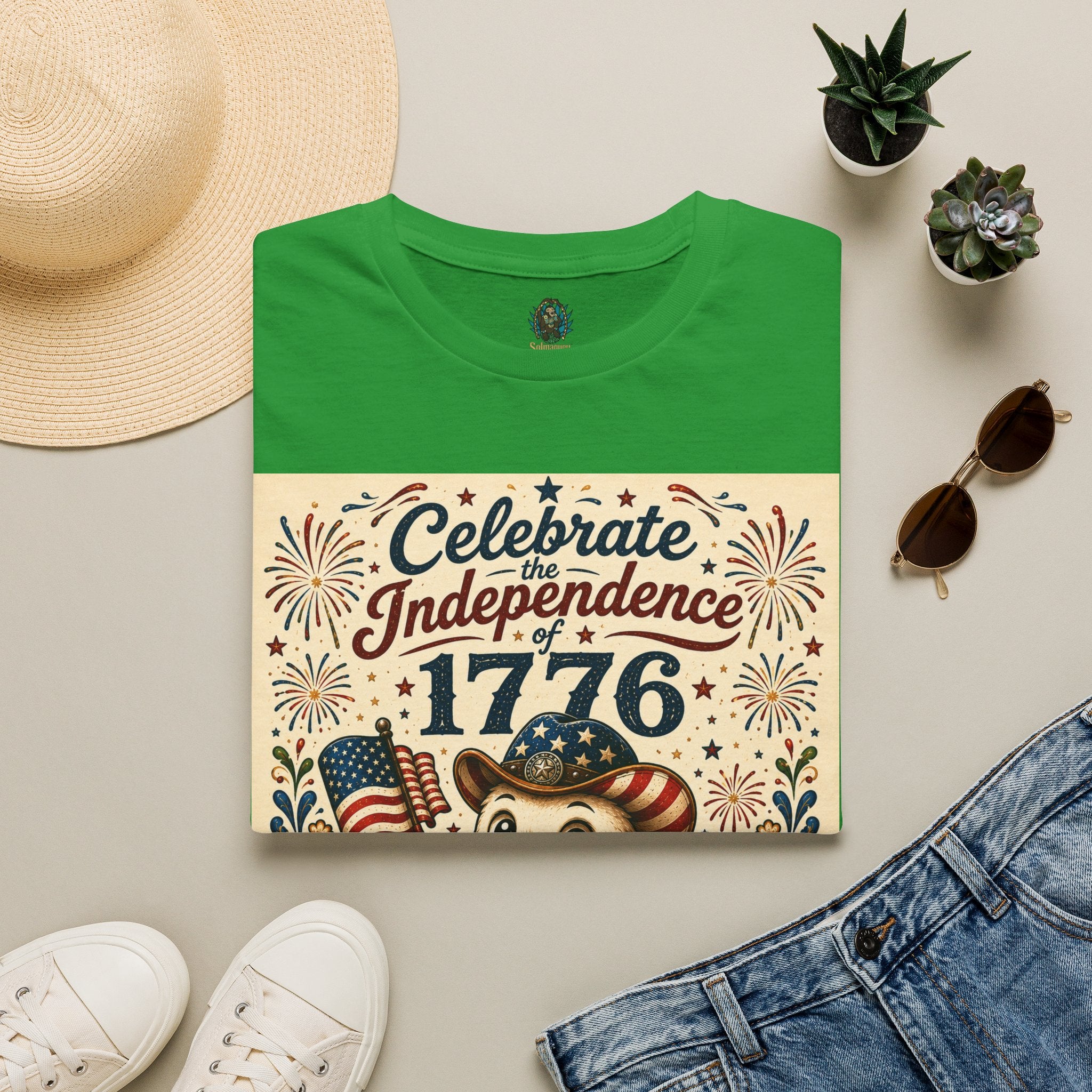1776 Independence Day Eagle T-Shirt | Patriotic American Flag Shirt | 4th of July Celebration Tee