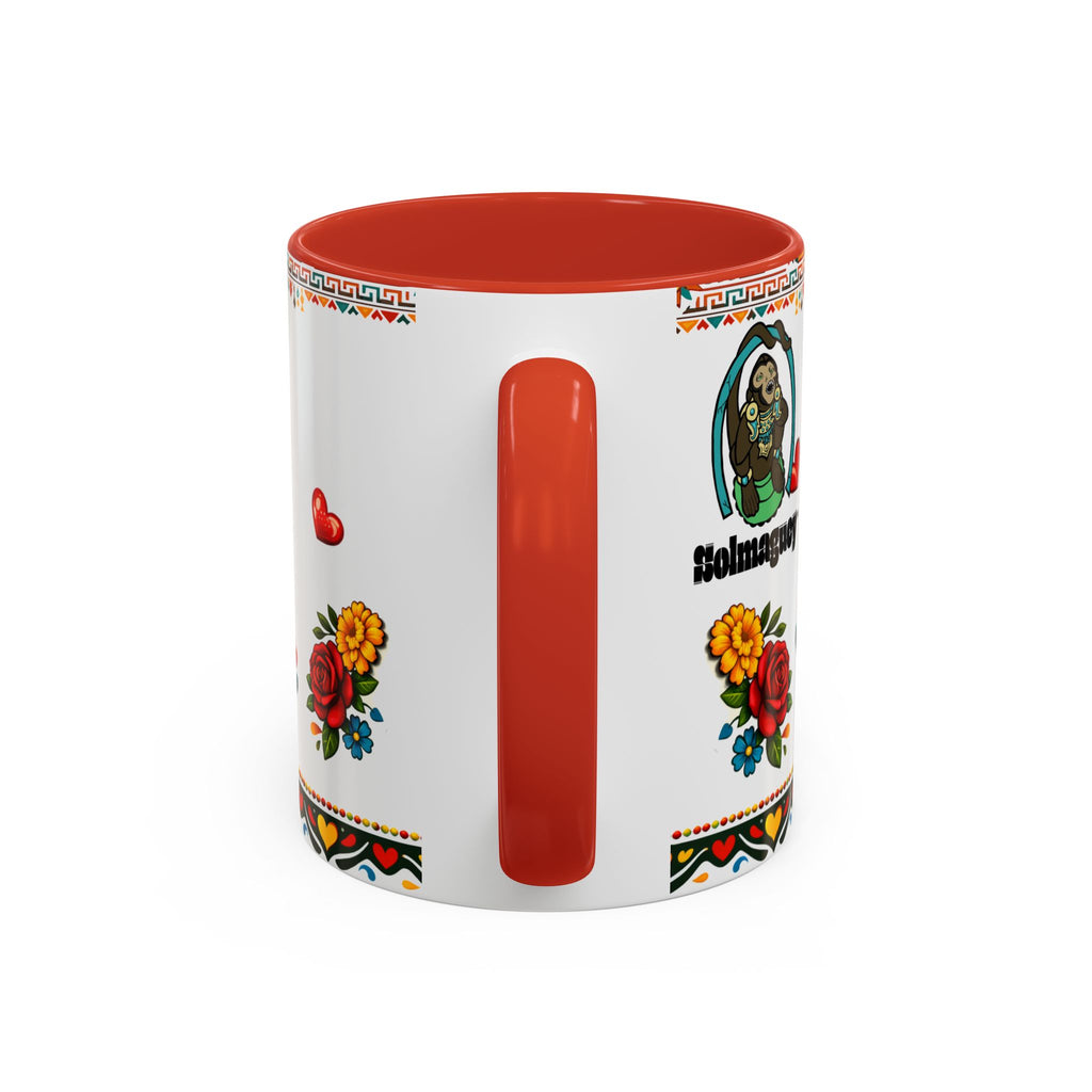 Happy Mother's Day Accent Mug-Colorful Floral Day of the Dead Design (11/15oz)