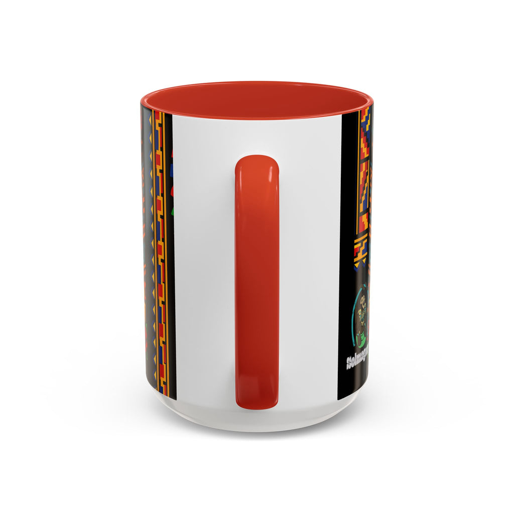 Day of the Dead Graduation Skull Accent Coffee Mug — Class of '26 Cappuccino Cup