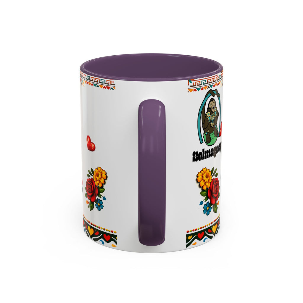 Happy Mother's Day Accent Mug-Colorful Floral Day of the Dead Design (11/15oz)