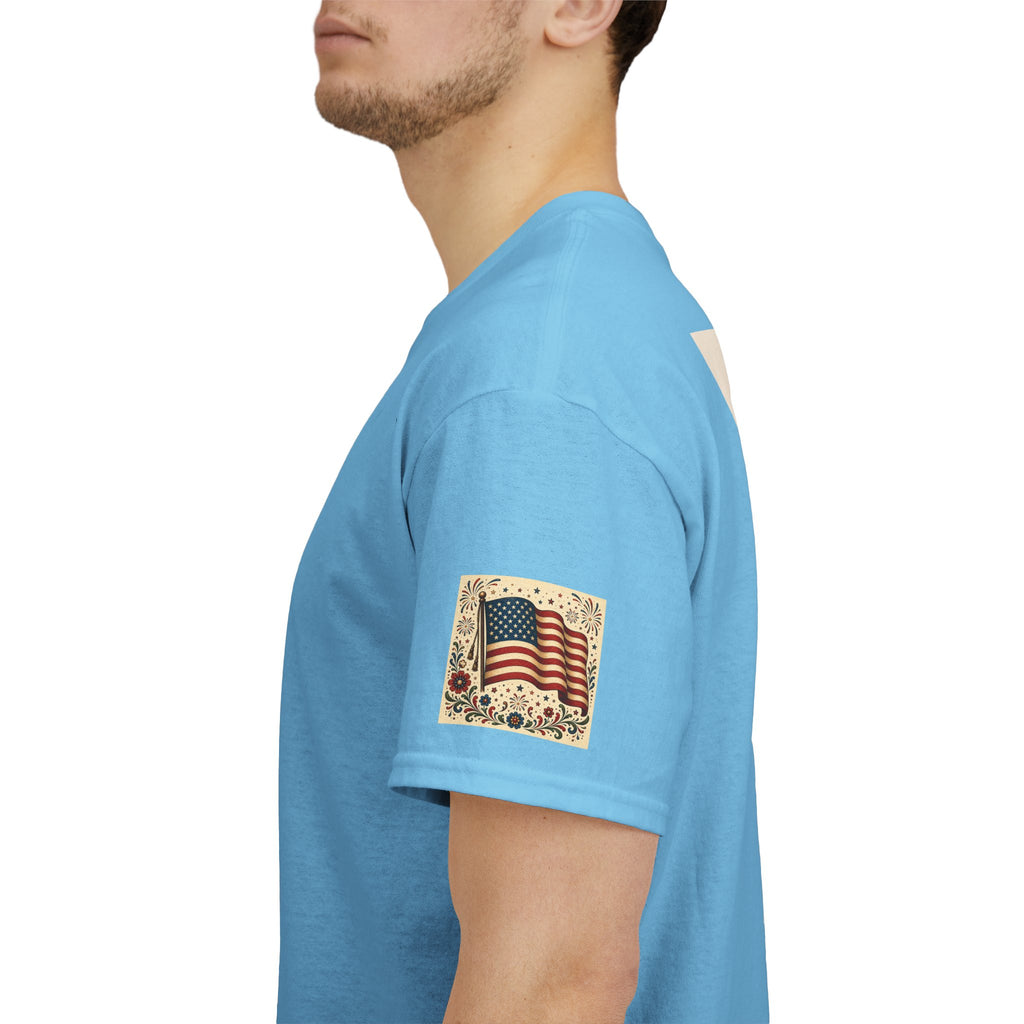 1776 Independence Day Eagle T-Shirt | Patriotic American Flag Shirt | 4th of July Celebration Tee