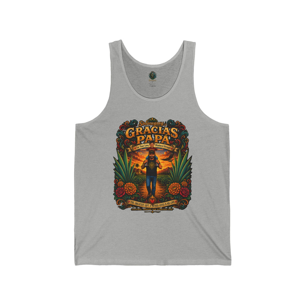 Gracias Papá Tank Top — Father & Son Tribute Tank | Solmaguey™