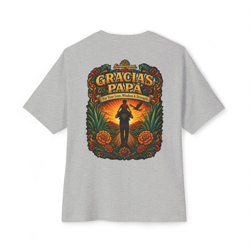 Gracias Papá Graphic Tee — Father & Son Tribute Shirt | Solmaguey™