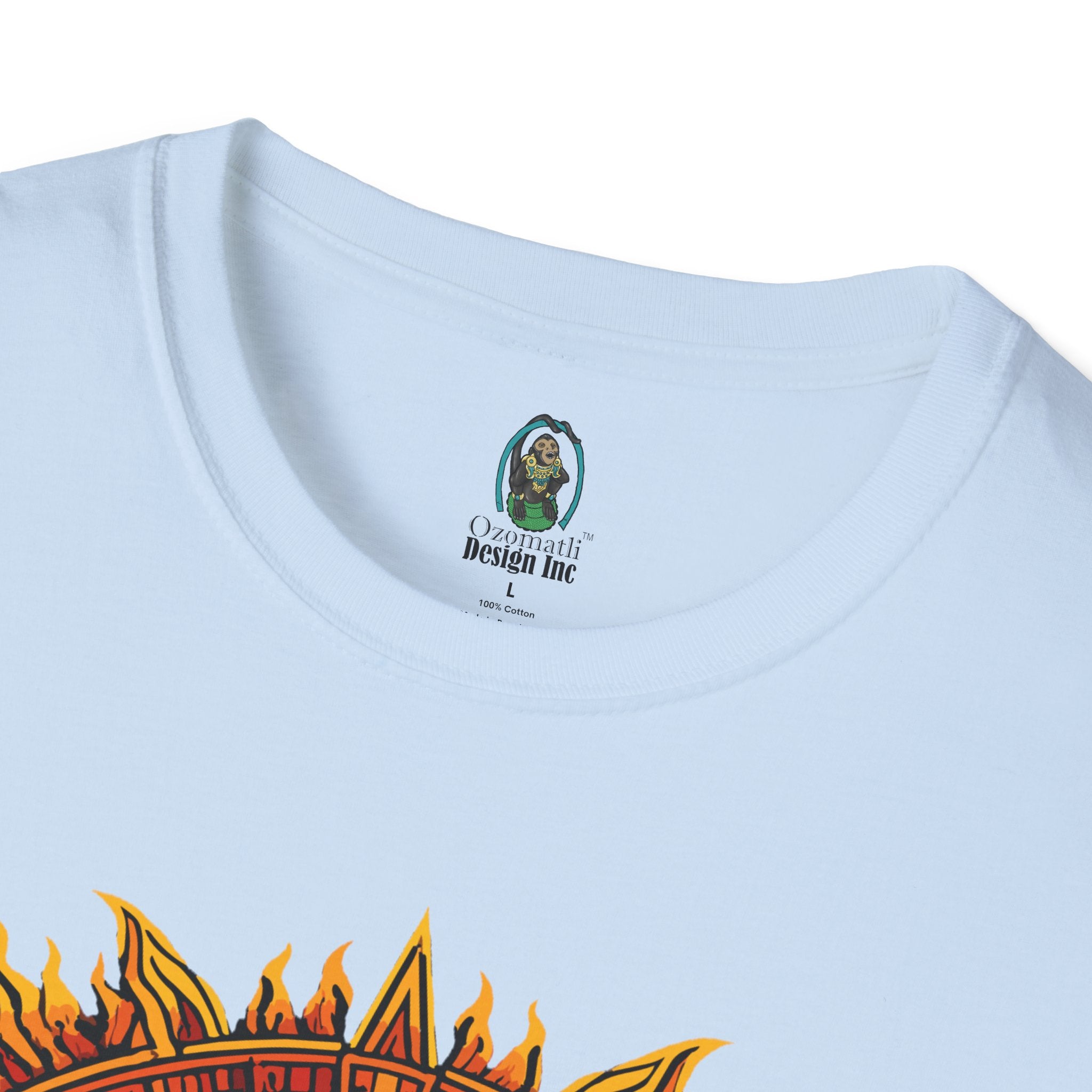 Aztec Skull Sunburst T-Shirt | Tribal Floral Skull Design