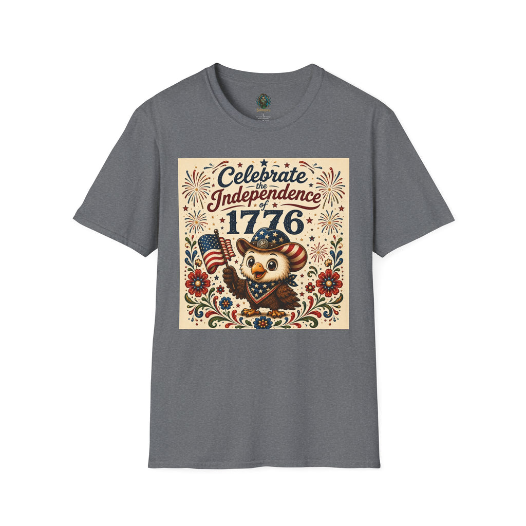 1776 Independence Day Eagle T-Shirt | Patriotic American Flag Shirt | 4th of July Celebration Tee