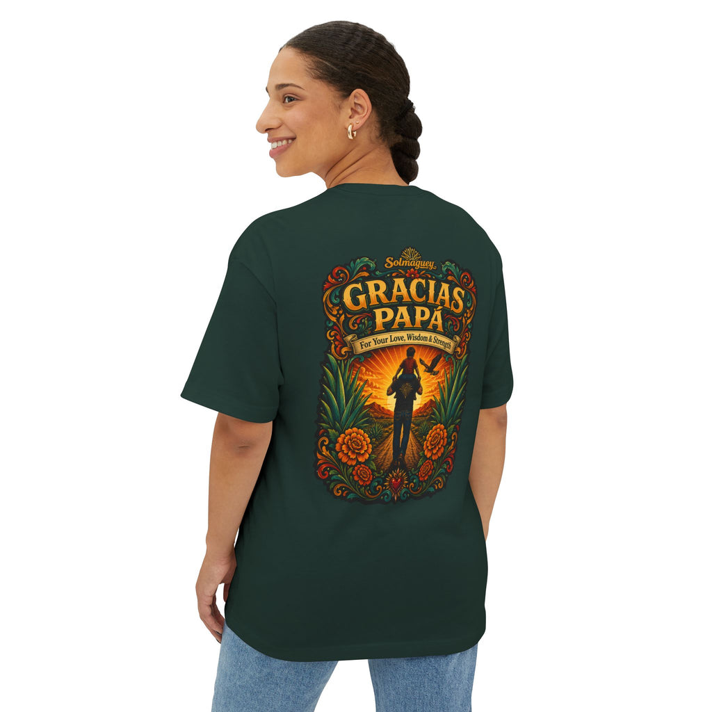 Gracias Papá Graphic Tee — Father & Son Tribute Shirt | Solmaguey™