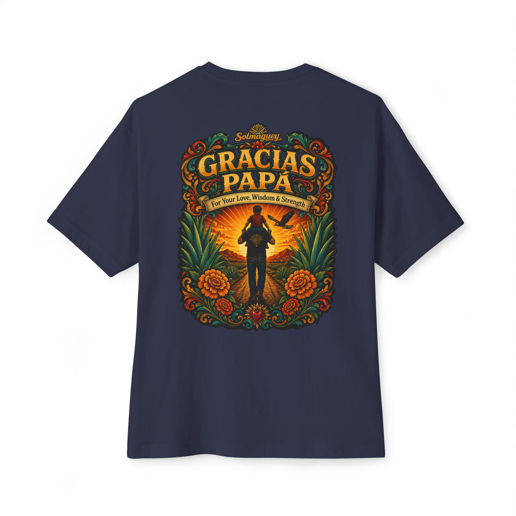 Gracias Papá Graphic Tee — Father & Son Tribute Shirt | Solmaguey™
