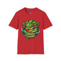 Aztec Feathered Serpent T-Shirt — Vibrant Quetzalcoatl Graphic Tee