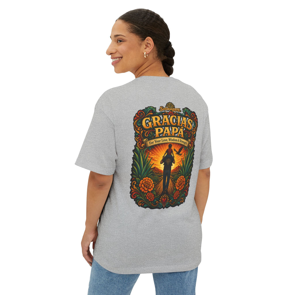 Gracias Papá Graphic Tee — Father & Son Tribute Shirt | Solmaguey™